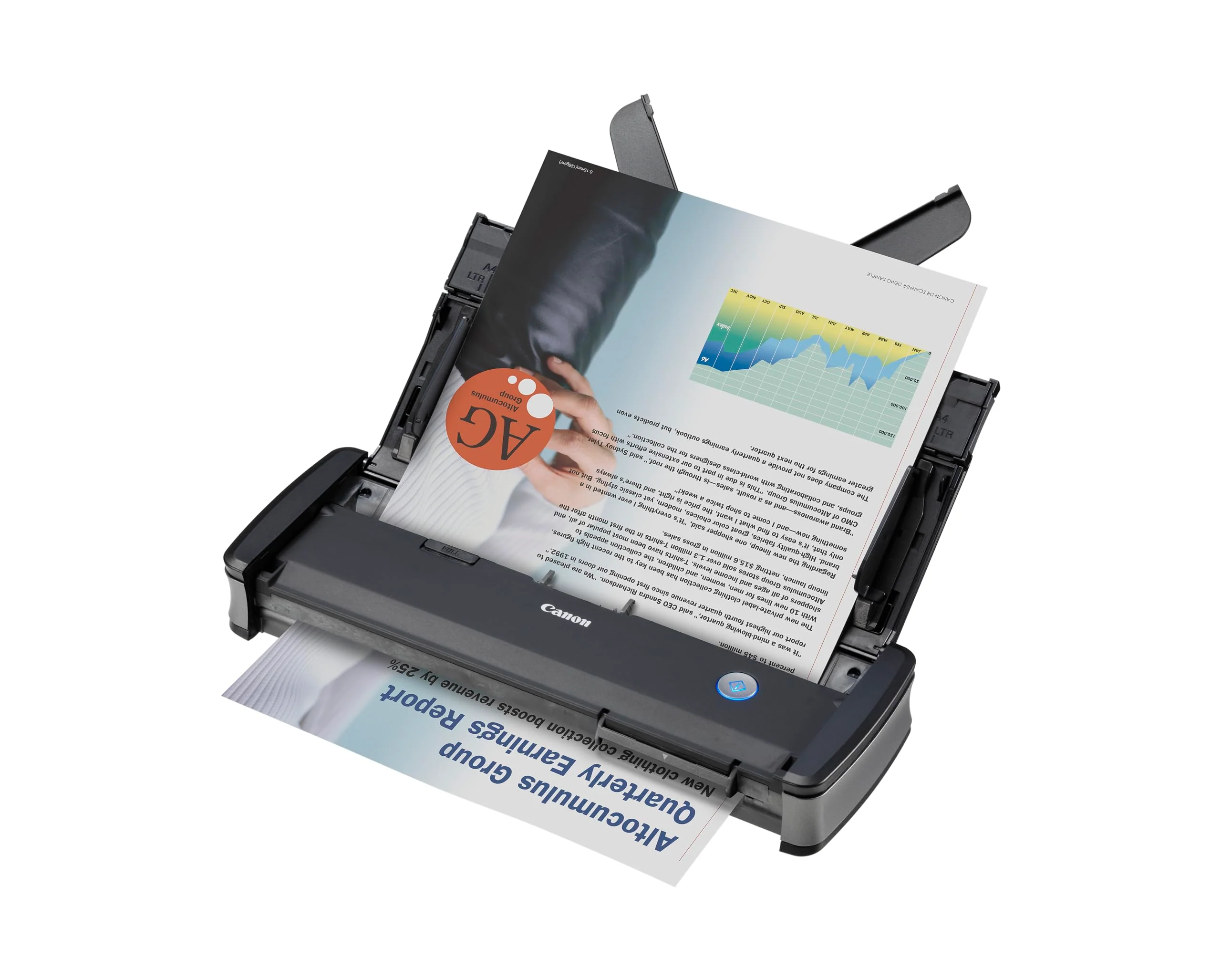 Canon Scanner imageFORMULA P-215II Mobiler Scanner | Dokumentenscanner | Duplex Scanner für Home Office & Büro | USB Kabel | 20 Blatt Einzug | Bis zu 15 Seiten/Min | CaptureOnTouch Lite I OCR I PDF - Image 8