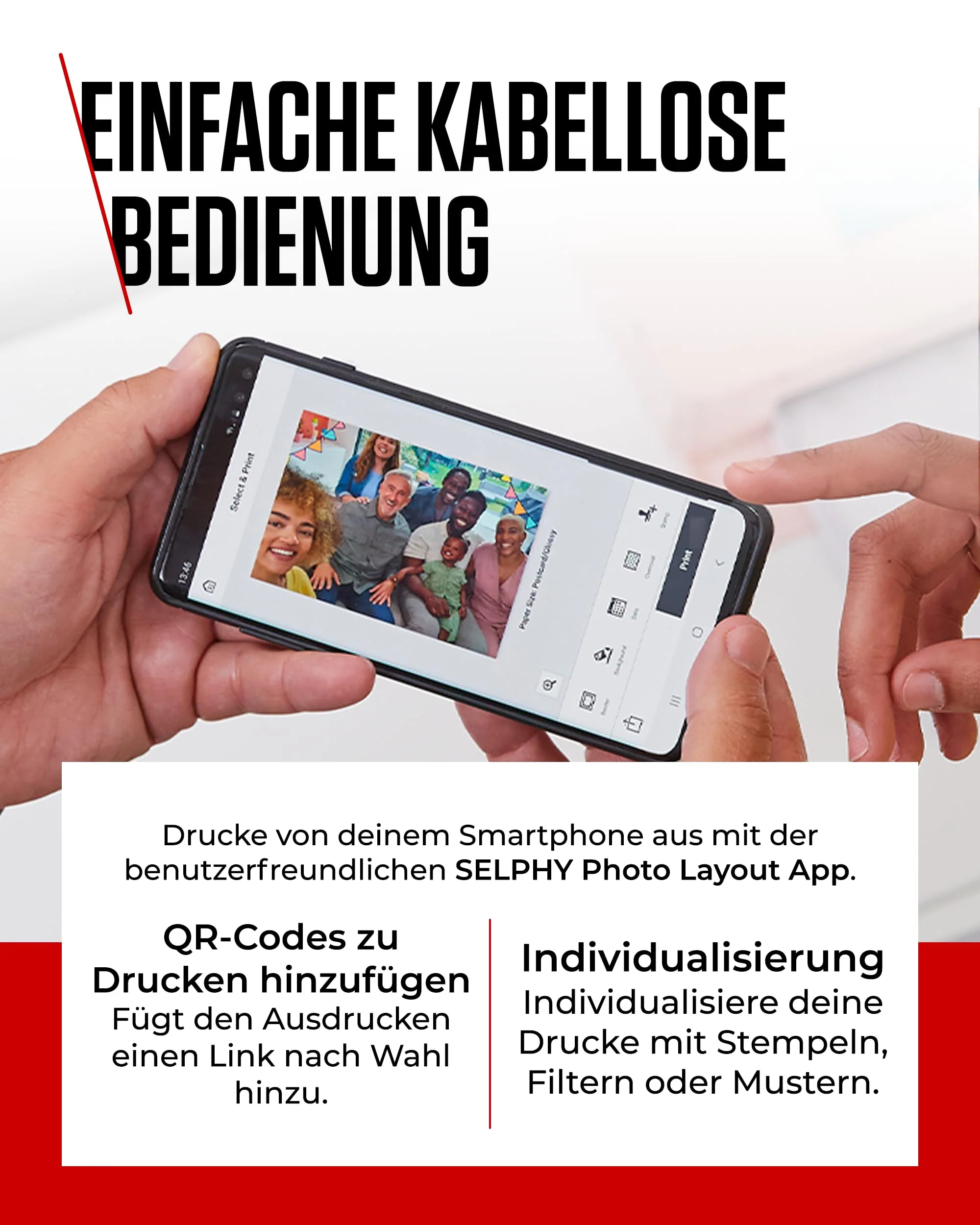 Canon SELPHY CP1500 Kompakter Fotodrucker – Drahtloses Drucken, Langlebige Fotos, USB-C & SD-Kartenanschluss – Perfekt für Scrapbooks und Fotoalben (Weiß) - Image 7