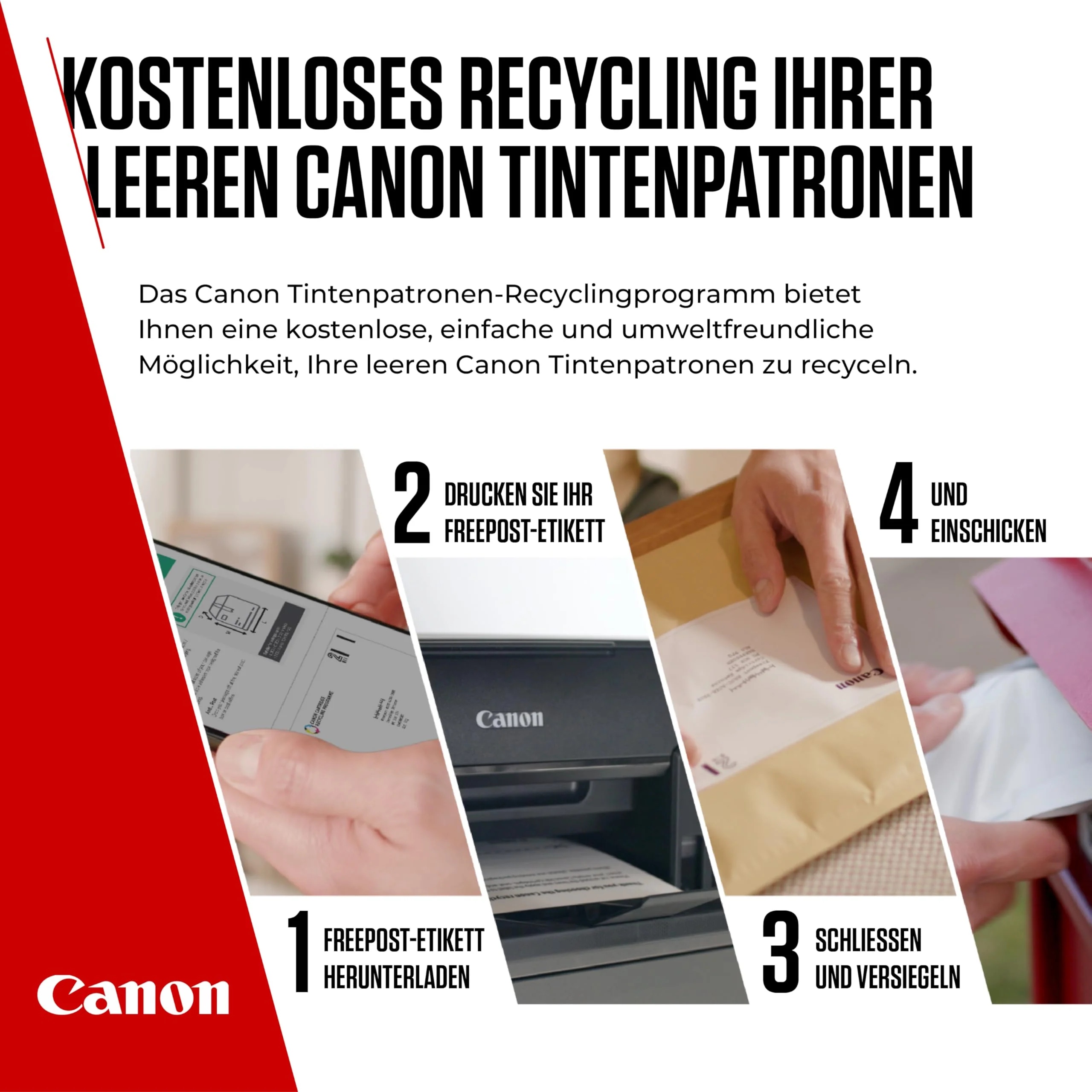 Canon Tinte - PG-545XL Original Tinte Schwarz mit hoher Reichweite - Druckt bis zu 400 A4-Seiten (1 x Patrone) - Kompatibel PIXMA Druckern - Image 7