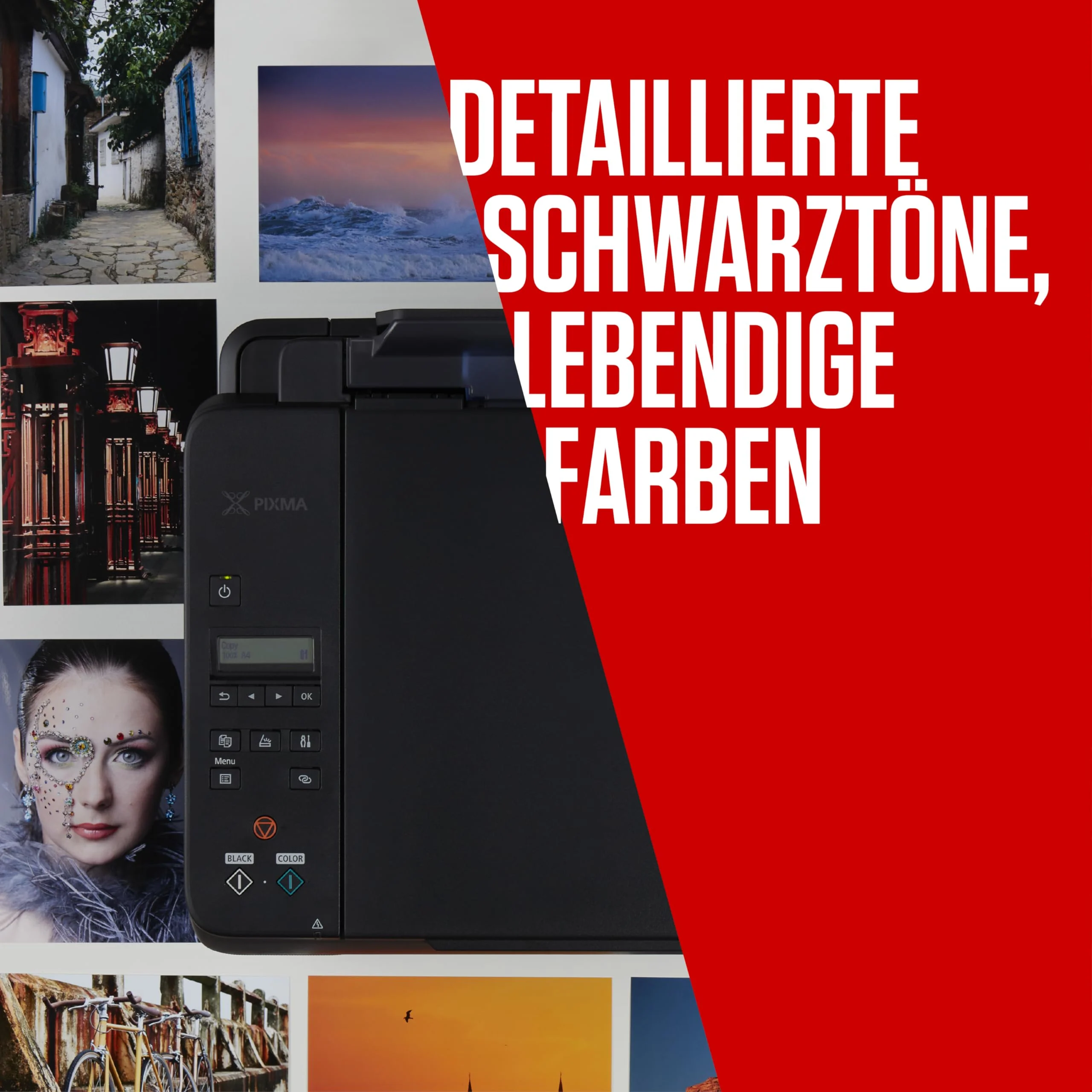 Canon Tinten-Multipack - PGI-580/CLI-581 Original Drucker-Tintenpatronen 5er-Pack (1 x Schwarz, 1 x Cyan, 1 x Magenta, 1 x Gelb & 1 x Schwarz) - Kompatibel PIXMA Druckern - Image 2