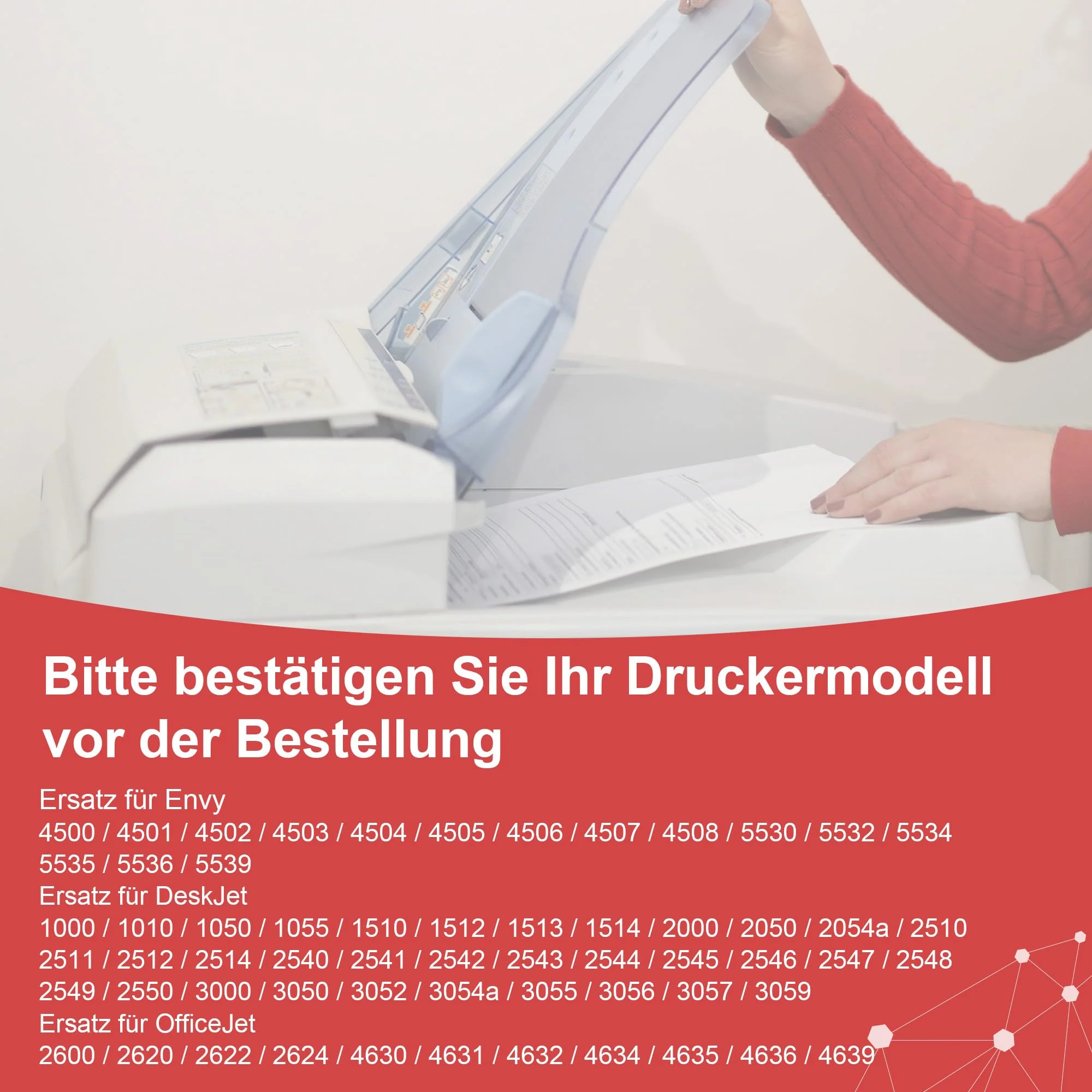 CanPick 301 XL Druckerpatronen Multipack Ersatz für HP 301 Druckerpatronen Schwarz und Farbe 301XL für HP Envy 4500 4504 5530 4502 5532 Deskjet 2540 2549 2050 2544 1050 Officejet 2620 2622 4630,2-Pack - Image 2