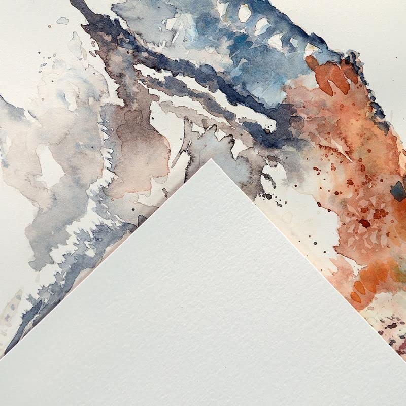 CANSON XL Aquarelle C400039170: Aquarellpapier - Aquarellblock in DIN A4 - 300g - mit Spiralbindung als Ringbuch - Malblock optimal für Wasserfarben & Aquarell, Blau - Image 3