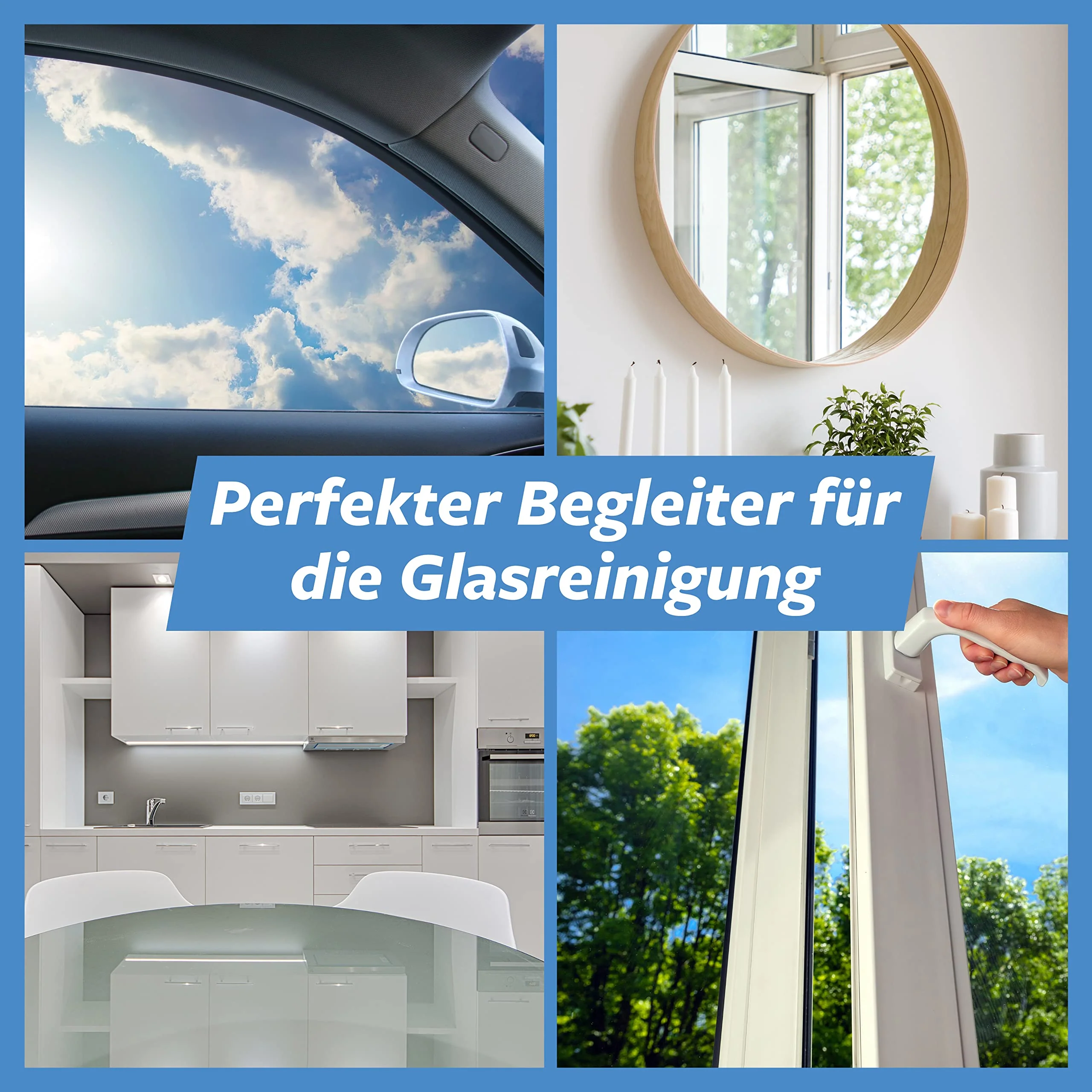 Carbigo® Box 10x Mikrofaser Glastücher – Microfasertuch Glas für streifenfreie Reinigung von Scheiben, Fenster, Gläser – Kristallklare Autoscheiben – Perfekte Microfaser Glastücher 25x25cm (400 GSM) - Image 7