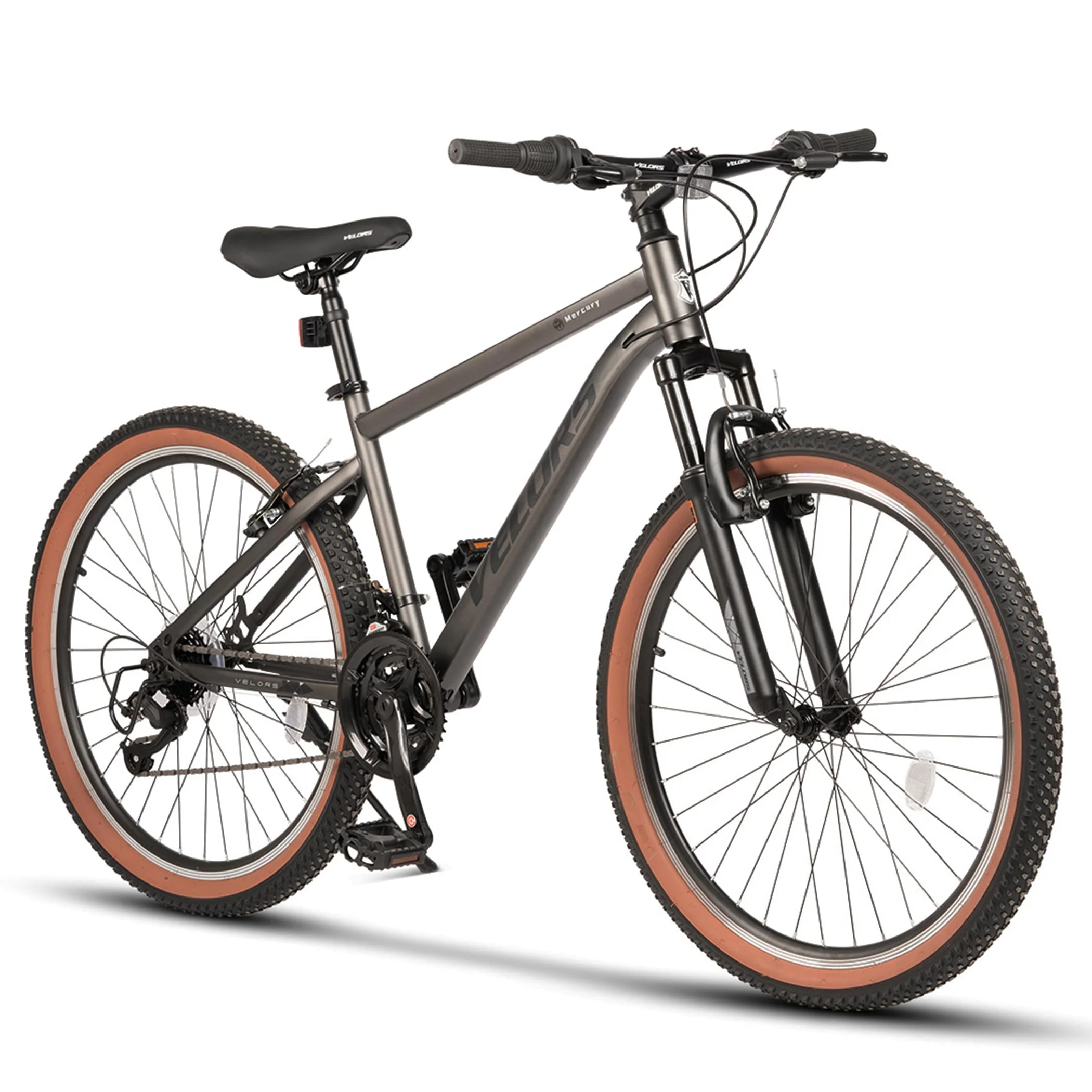 CARPAT SPORT 26 27.5 29 Zoll Mountainbike Fahrrad für Erwachsene, 21 Gang Schaltung, V-Bremsen/Dual-Scheibenbremsen, MTB Herren Damen, Jugendfahrrad - Image 5