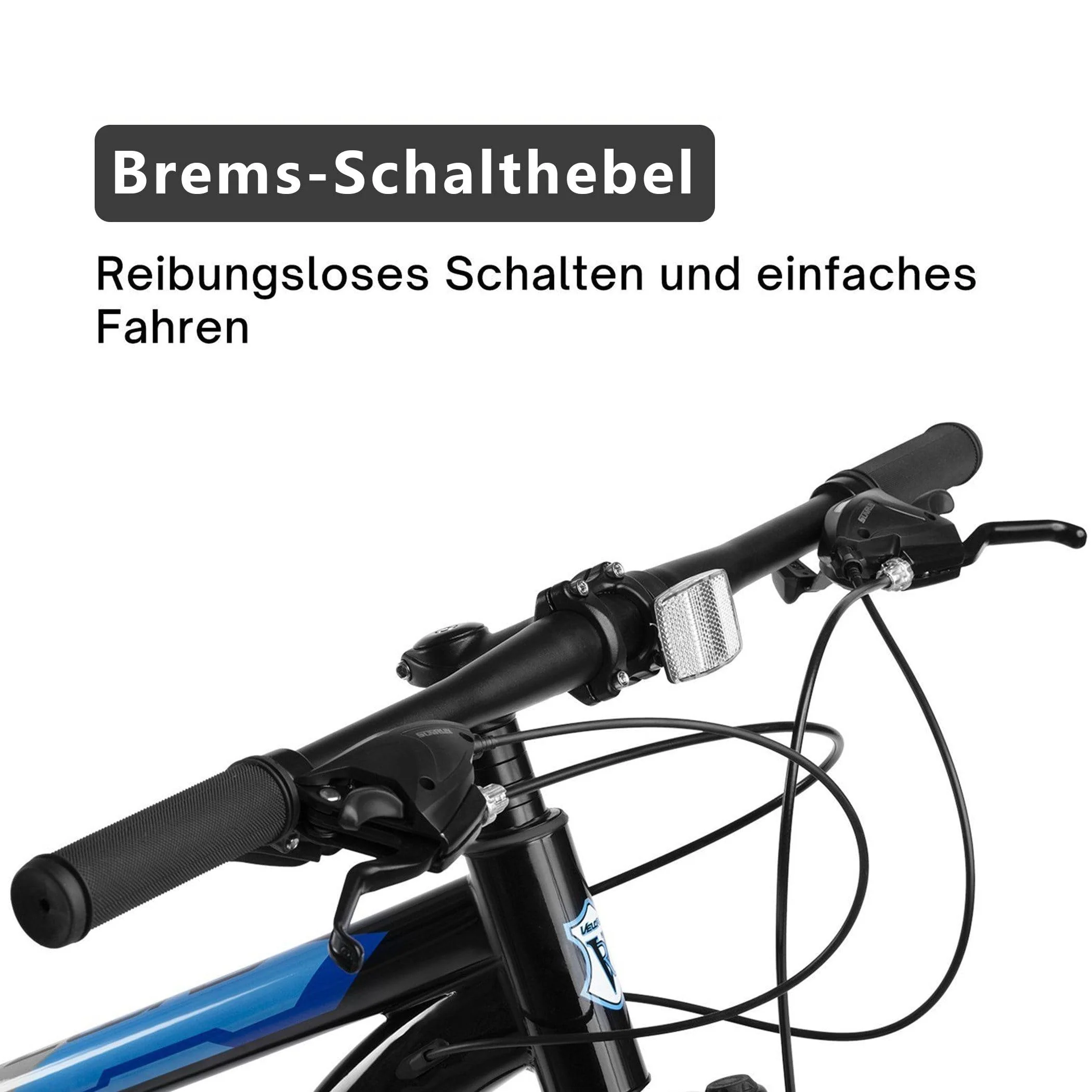 CARPAT SPORT Mountainbike 27,5 Zoll Mountainbike 3.0 Fat Tire Fully MTB Damen Herren 21 Gang, Kettenschaltung, Alu-Rahmen, Jugendliche Hardtail Fahrrad, Kinderfahrrad - Image 4