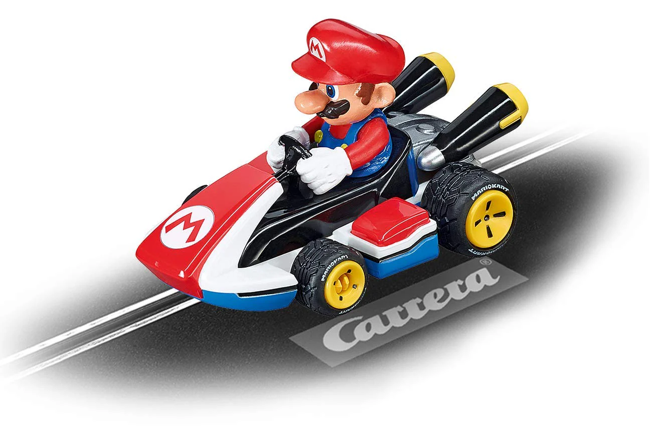 Carrera 20062491 GO!!! Nintendo Mario Kart 8 Rennstrecken-Set | 4,9m elektrische Carrerabahn mit Mario & Luigi Spielzeugautos | mit 2 Handreglern & Streckenteilen | Spielzeug für Kinder ab 6 Jahren - Image 3