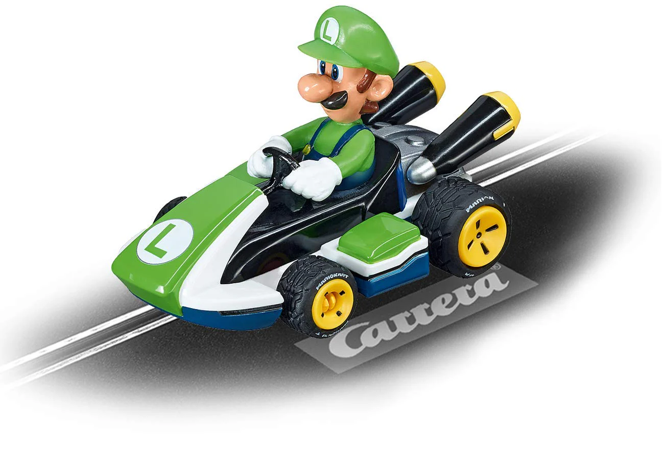 Carrera 20062491 GO!!! Nintendo Mario Kart 8 Rennstrecken-Set | 4,9m elektrische Carrerabahn mit Mario & Luigi Spielzeugautos | mit 2 Handreglern & Streckenteilen | Spielzeug für Kinder ab 6 Jahren - Image 5