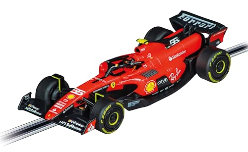Carrera - 20064239 GO!! Ferrari SF-23 C. Sainz, No.55 | Fahrzeug im Maßstab 1:43 | Slotcar | Kompatibel GO!!!, GO!! Plus & GO!!! Battery Operated - Image 2