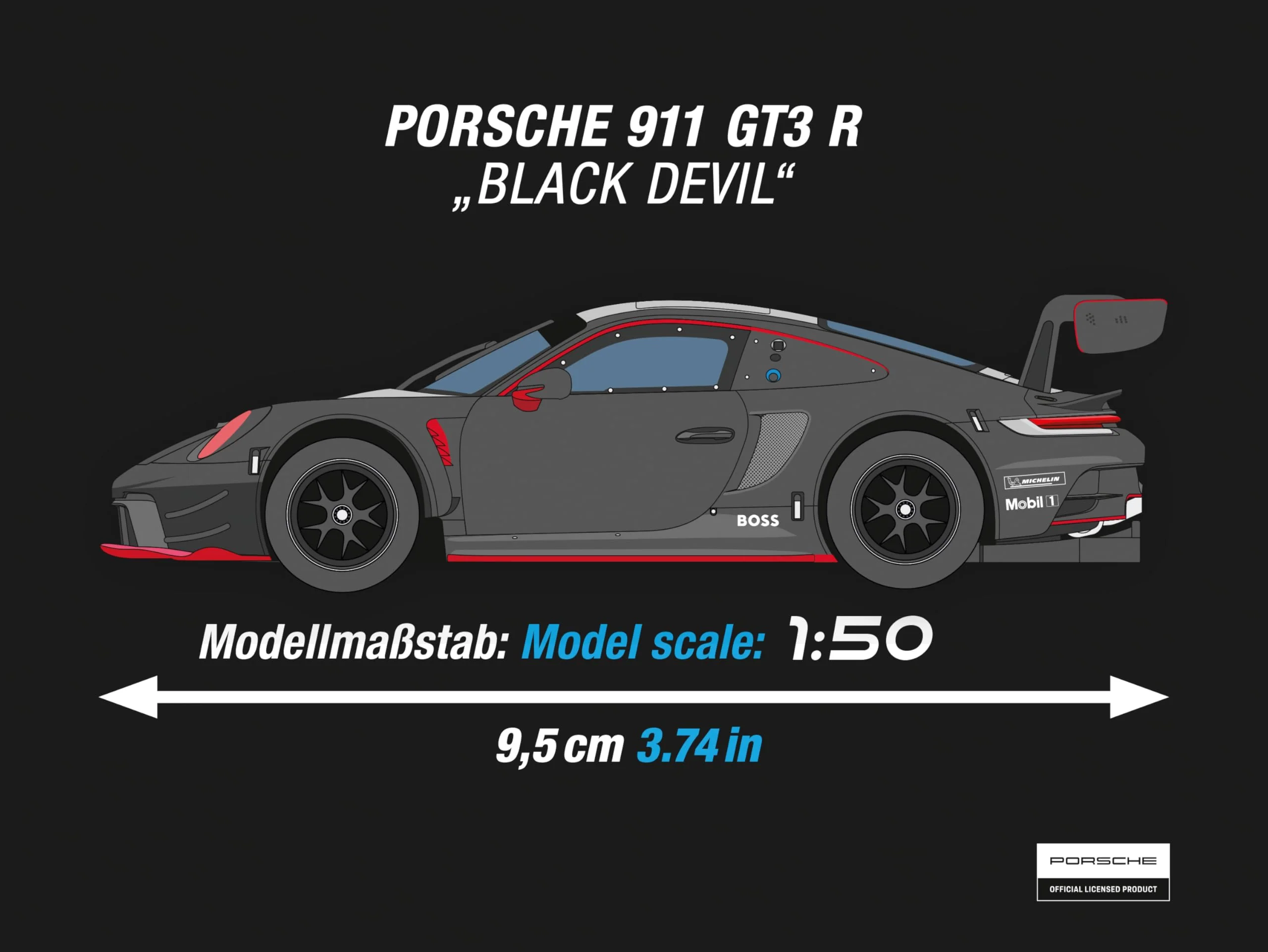 Carrera HYBRID Devil Drivers, Rennspaß der neuen Generation, Legendäre Rennboliden Porsche 911 GT3 R im Maßstab 1:50, Hybrid Technologie mit KIIUnterstützung, Steuerung per SmartphoneIApp - Image 4