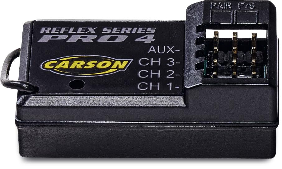 Carson 500500119 FS 4K Reflex Wheel Pro 4 2.4GHz LCD - RC Zubehör, Modellbauzubehör, Tuning Set, RC Fernsteuerung, Schwarz - Image 2