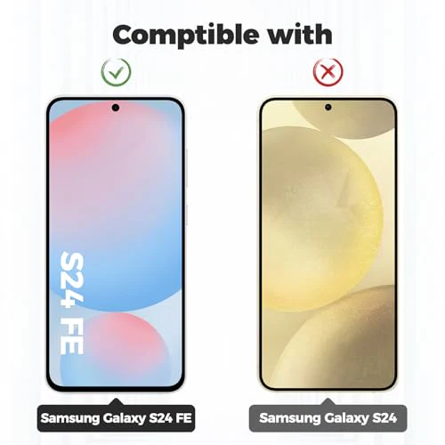 caslord Handykette für Samsung Galaxy S24 FE 5G Hülle mit Band, Handyhülle für zum Umhängen, Necklace Hülle [Stoßfest] [Kameraschutz] [Längenverstellbar] -Schwarz - Image 7