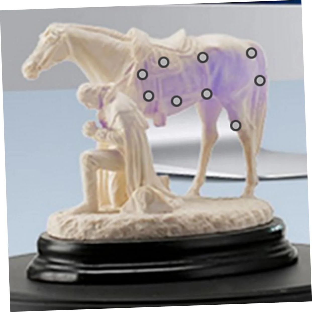 CAXUSD 15 Blatt Scanner Reflektorfolie Logo Aufkleber 3D Scanner Zubehör 3D Scanner Marker Markierungspunkt Für 3D Scanner Referenzmarkierungspunkt Scanner Markierungspunkte Für - Image 3