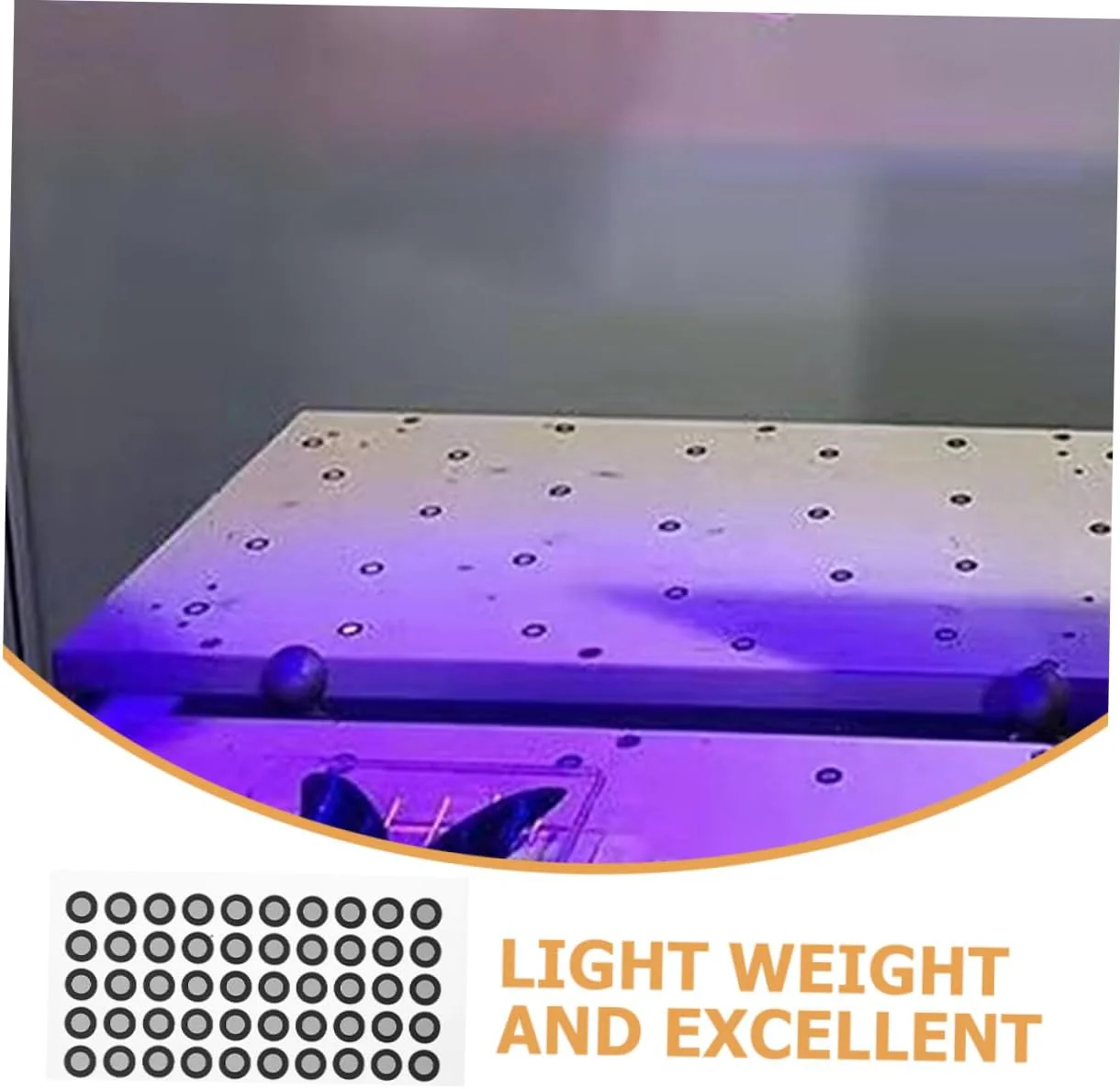 CAXUSD 25 Blatt Scanner Reflexfolie Logo Aufkleber Reflektierende Folie Punkt Referenzpunkte Für 3D Scanner 3D Scanner Zubehör Scanner Markierungspunkte 3D Scan Marker Das - Image 3