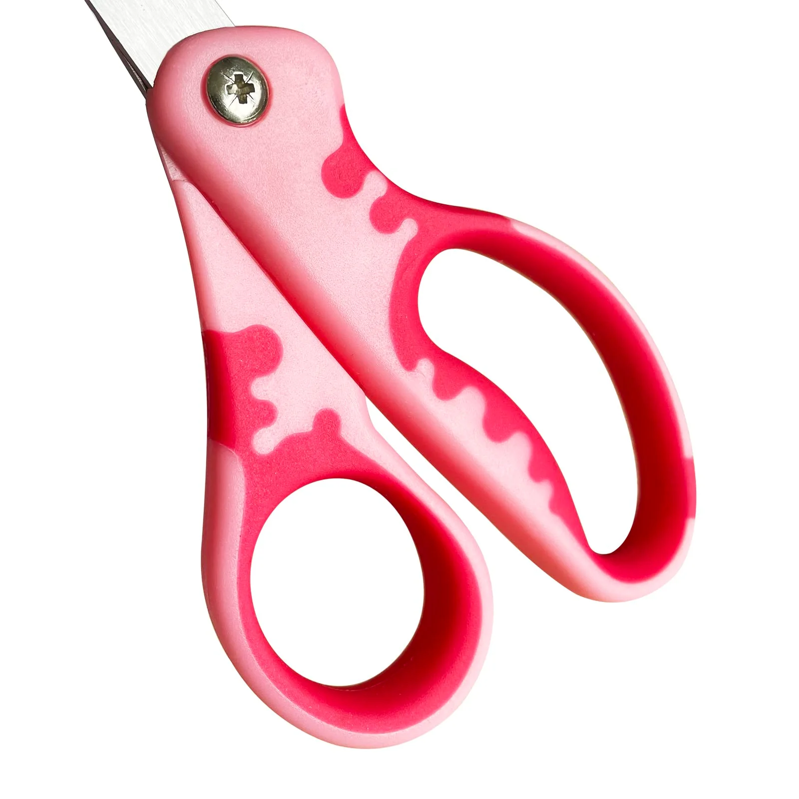 CCR Kinderschere, 13,5 cm, Sicherheitsschere Kinder Mit Schutzhülle, Mit Stumpfer Spitze für Schere Kinder, Rechtshändige Schere mit Weichem Griff für Kinder, Schulen und Klassenzimmer, 5er-Set - Image 5