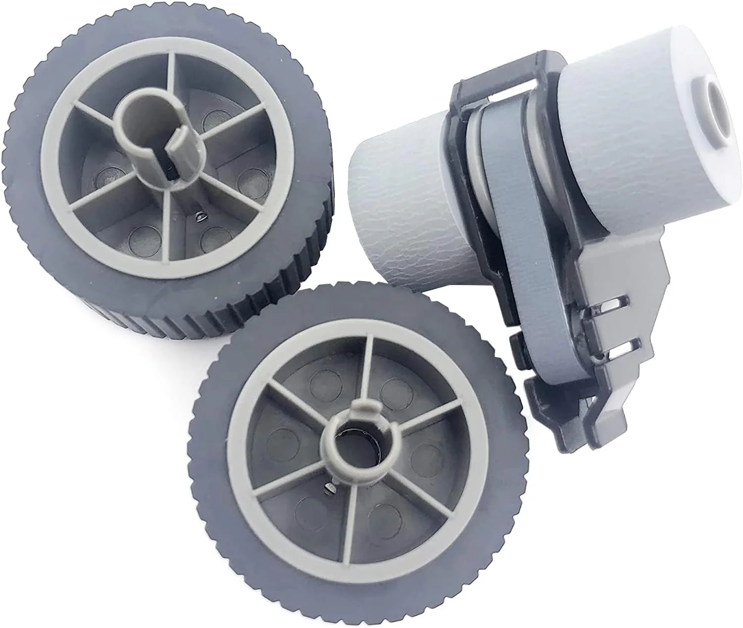 CeaMere 1 Set Scanner Verbrauchsmaterial Kit Pick Roller + Bremsrolle Pickup Roller Trennwalze kompatibel mit Fujitsu fi-7600 fi-7700 fi-7700S fi-7460 fi-7480 - Image 4