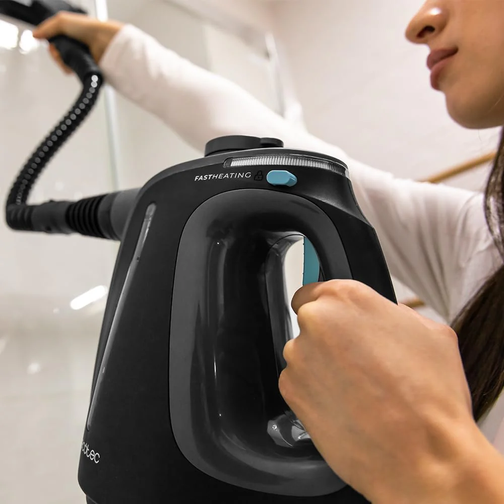 Cecotec Dampfgerät für die Haushaltsreinigung, Hydrosteam 1300 Rapid Max Dampfreiniger für Polster, 1350 W, schnelle Aufheizung, 550 ml Wassertank, 16 Zubehörteile, 3 Bar Druck, 32 g/min Dampfmenge - Image 6