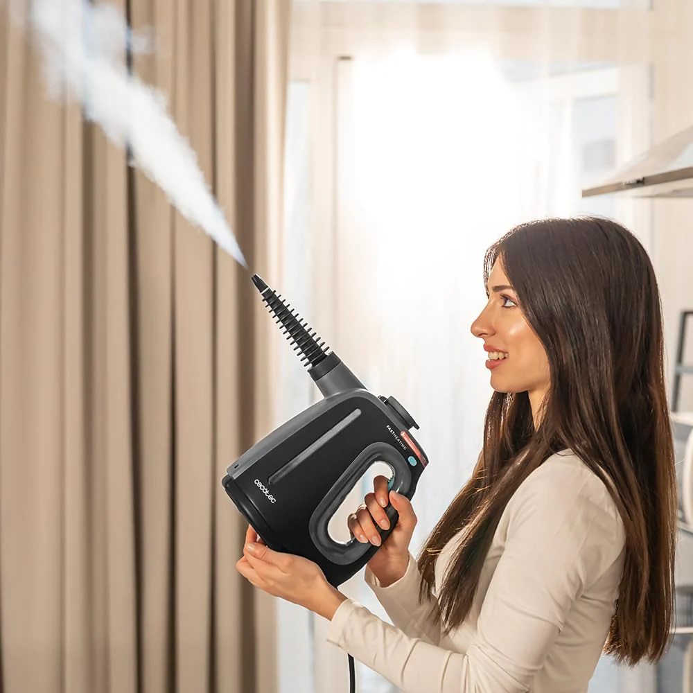 Cecotec Dampfgerät für die Haushaltsreinigung, Hydrosteam 1300 Rapid Max Dampfreiniger für Polster, 1350 W, schnelle Aufheizung, 550 ml Wassertank, 16 Zubehörteile, 3 Bar Druck, 32 g/min Dampfmenge - Image 7