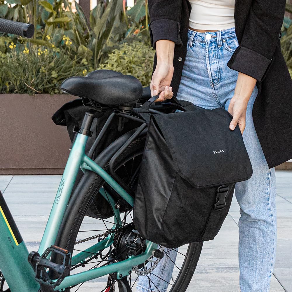 Cecotec Elektro-Stadtfahrrad Urban, 250W, 28-Zoll-Räder, 90 km Reichweite, 460 Wh Batterie, Vorderradfederung, 7-Gang-Shimano-Schaltung und Doppel-Hydraulikbremsscheiben - Image 3