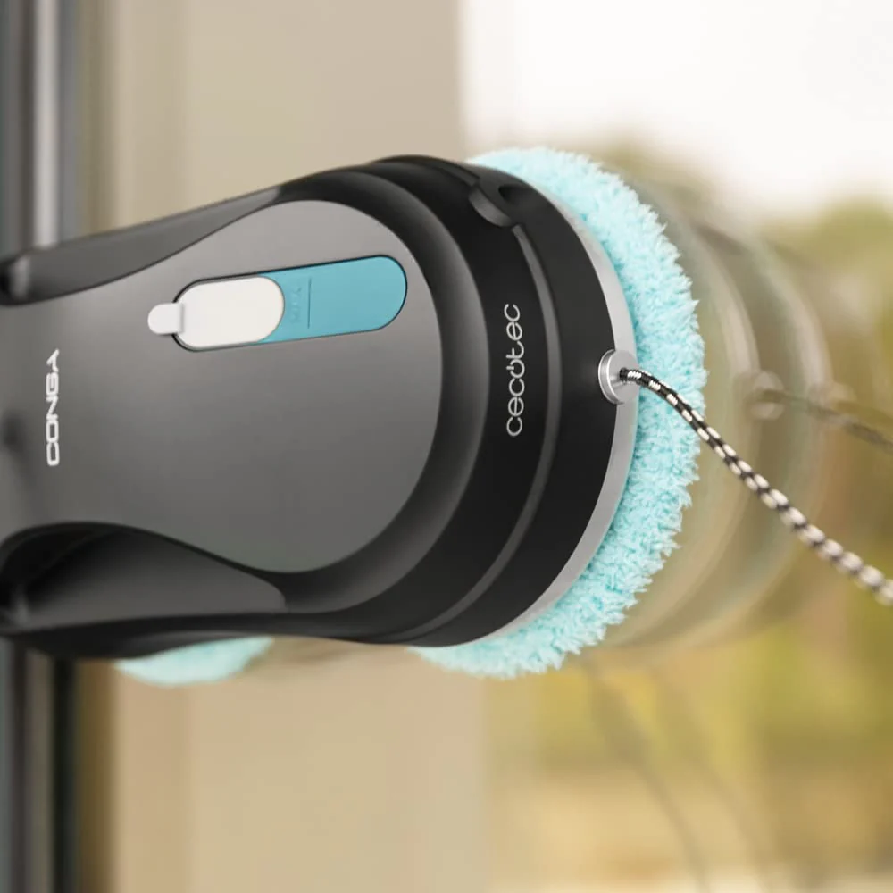 Cecotec Fensterputzroboter Windroid 890 SprayWater Smart Connected. 90 W, 3-in-1: Sprüht, Reinigt und Trocknet, App, Fernbedienung, Automatisches Sprühen, 4 Prog, Steuerung von Funktionen, Bewegungen - Image 3