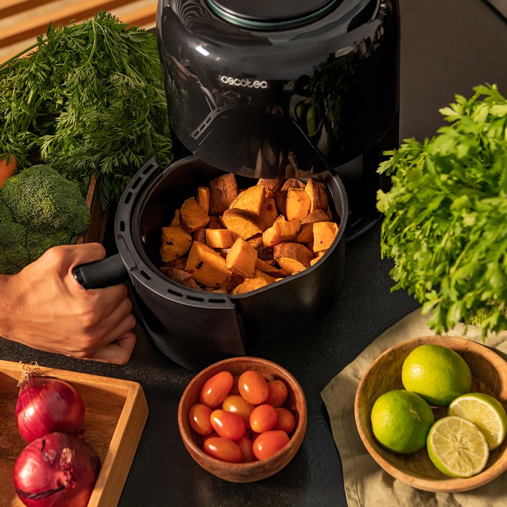Cecotec heißluftfritteuse Cecofry Pixel 2500 Touch. 1200 W, Kapazität 2,5 l, 6 Programme, digitale Steuerung, Timer, Körper und Griff mit Kühlberührung, rutschfeste Füße, PerfectCook-Technologie. - Image 2