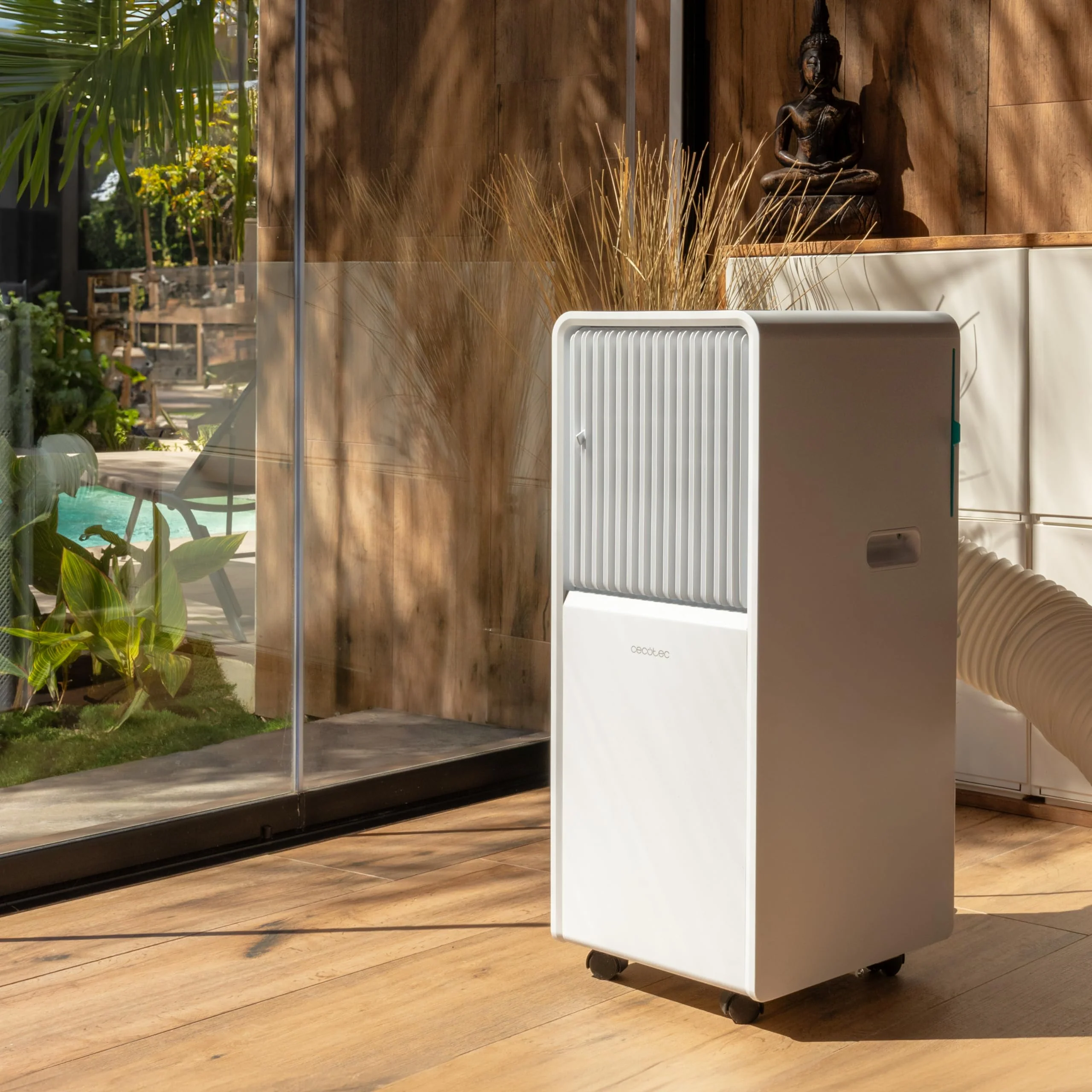 Cecotec - Mobile Klimageräte ForceClima 7550 Style Connected, 7000 BTU, Abdeckungsbereich 20 m2, Fernbedienung, Berührung, LED -Bildschirm, 4 Modi, 2 Geschwindigkeiten, Luftentfeuchter, Timer - Image 5