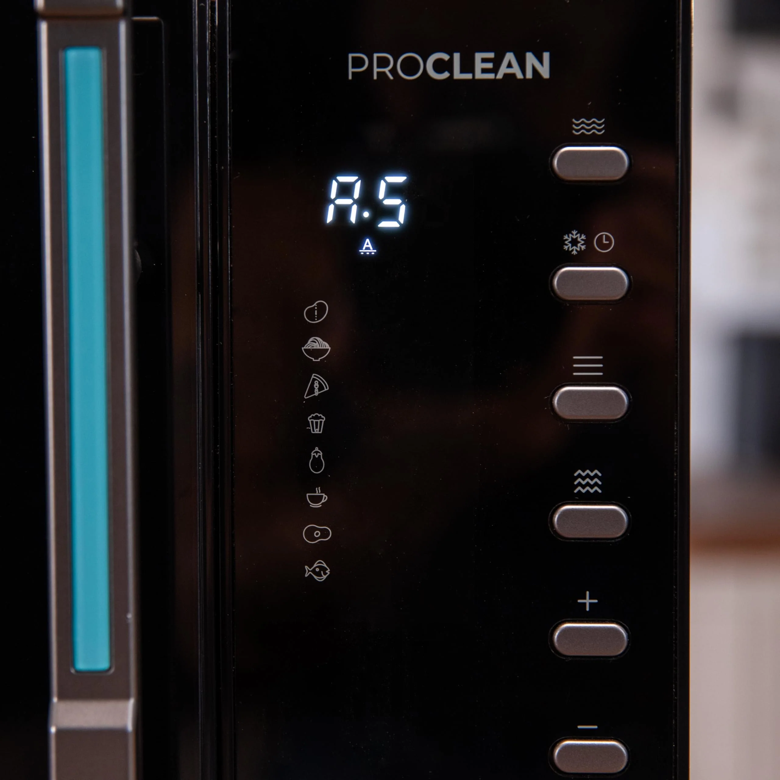 Cecotec Proclean 5130 Digitale Mikrowelle mit Grill, 23 l, 800 W und 1000 W Grill, Gleichmäßiges Kochen, 5 Leistungsstufen, Auftaufunktion, Timer 60 Minuten, Drehteller 285 mm - Image 4