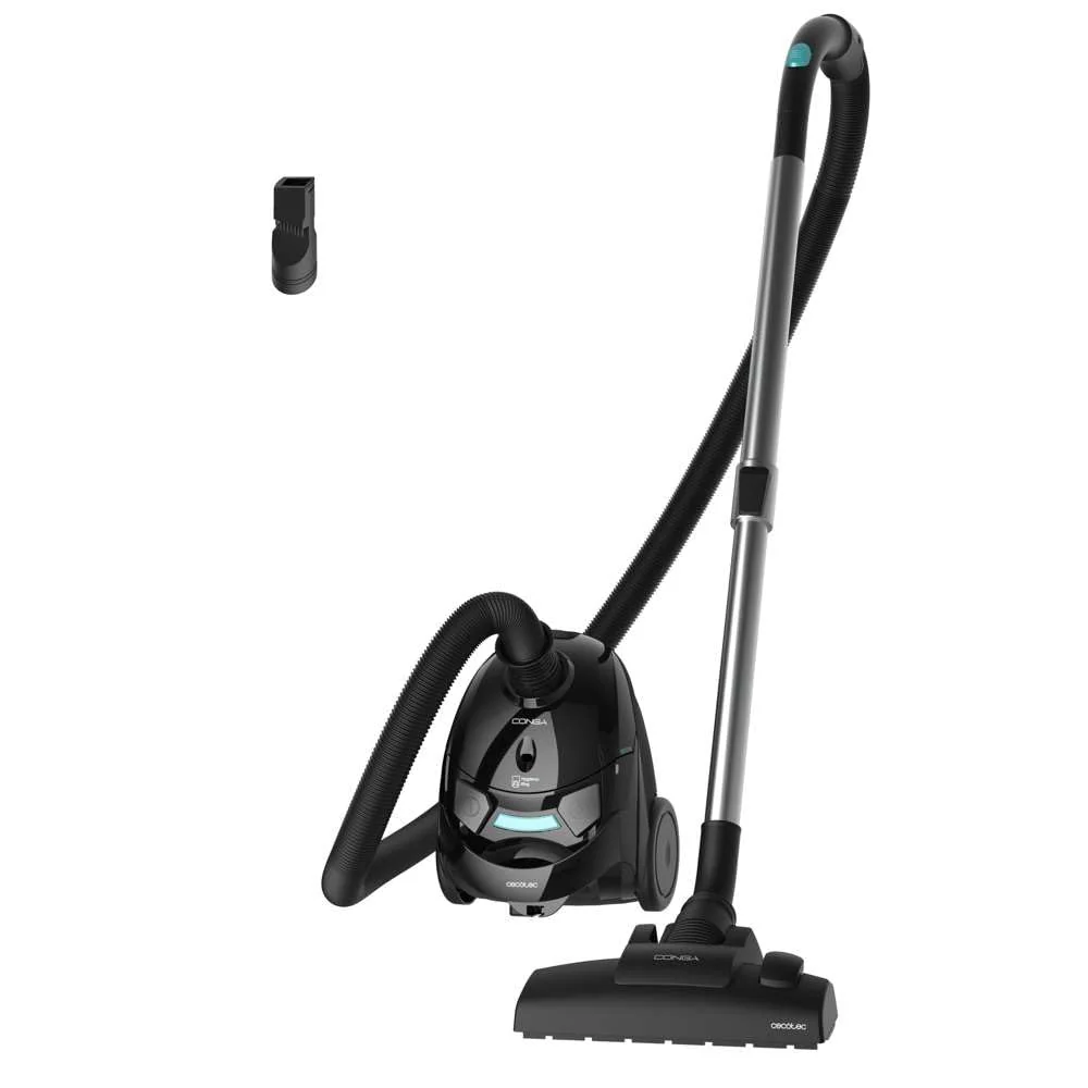 Cecotec Staubsauger mit 2-Liter-Beutel Conga Powerbag 2000. 800 W, Hocheffiziente Filtration, Metall-Teleskoprohr, Inklusive Zubehör für Möbel und Ecken - Image 6