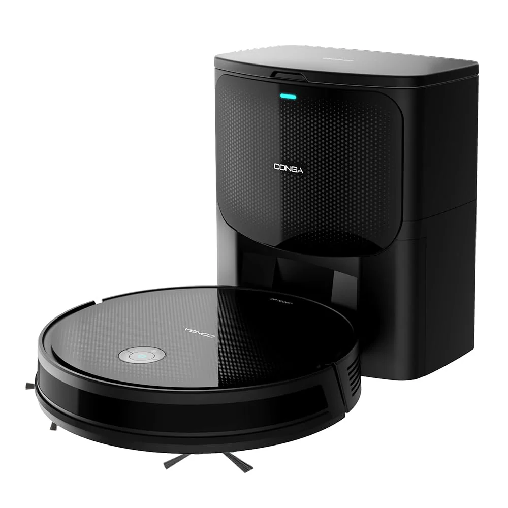 Cecotec Staubsaugerroboter mit Selbstentleerungsbasis Conga 2499 Ultra Home Advanced, Gyroskop-Technologie, 2100Pa, App, Multifunktionsbürste, 2 Seitenbürsten, Mop, automatische Beutelerkennung 3L - Image 11