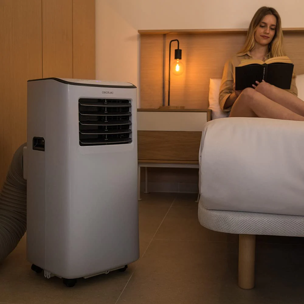 Cecotec Tragbare Klimaanlage mit Fernbedienung und WiFi Forceclima 7500 Soundless verbunden. 7000 BTU, Touch Control und LED -Bildschirm, Timer, Abdeckung von bis zu 20 m2 - Image 2