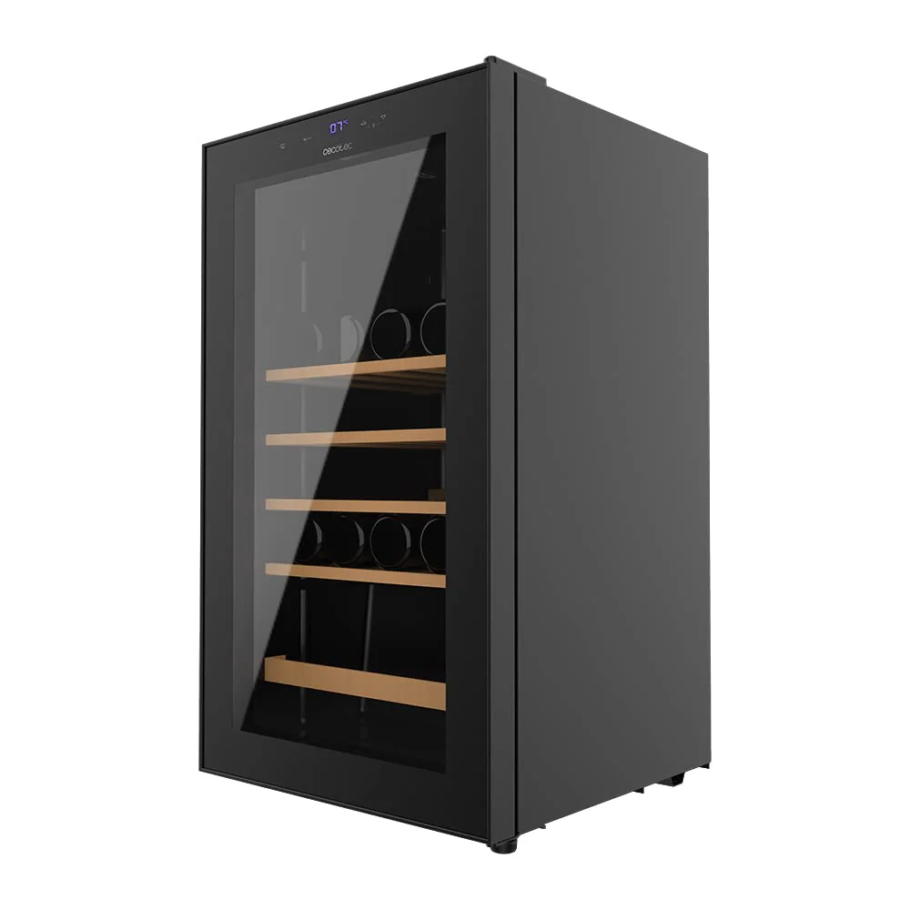 Cecotec Weinkeller Bolero GrandSommelier 36000 Schwarz, 95 Liter, einstellbare Temperatur, Kompressor-System, Touch-Bedienfeld, leise, LED-Innenbeleuchtung - Image 9