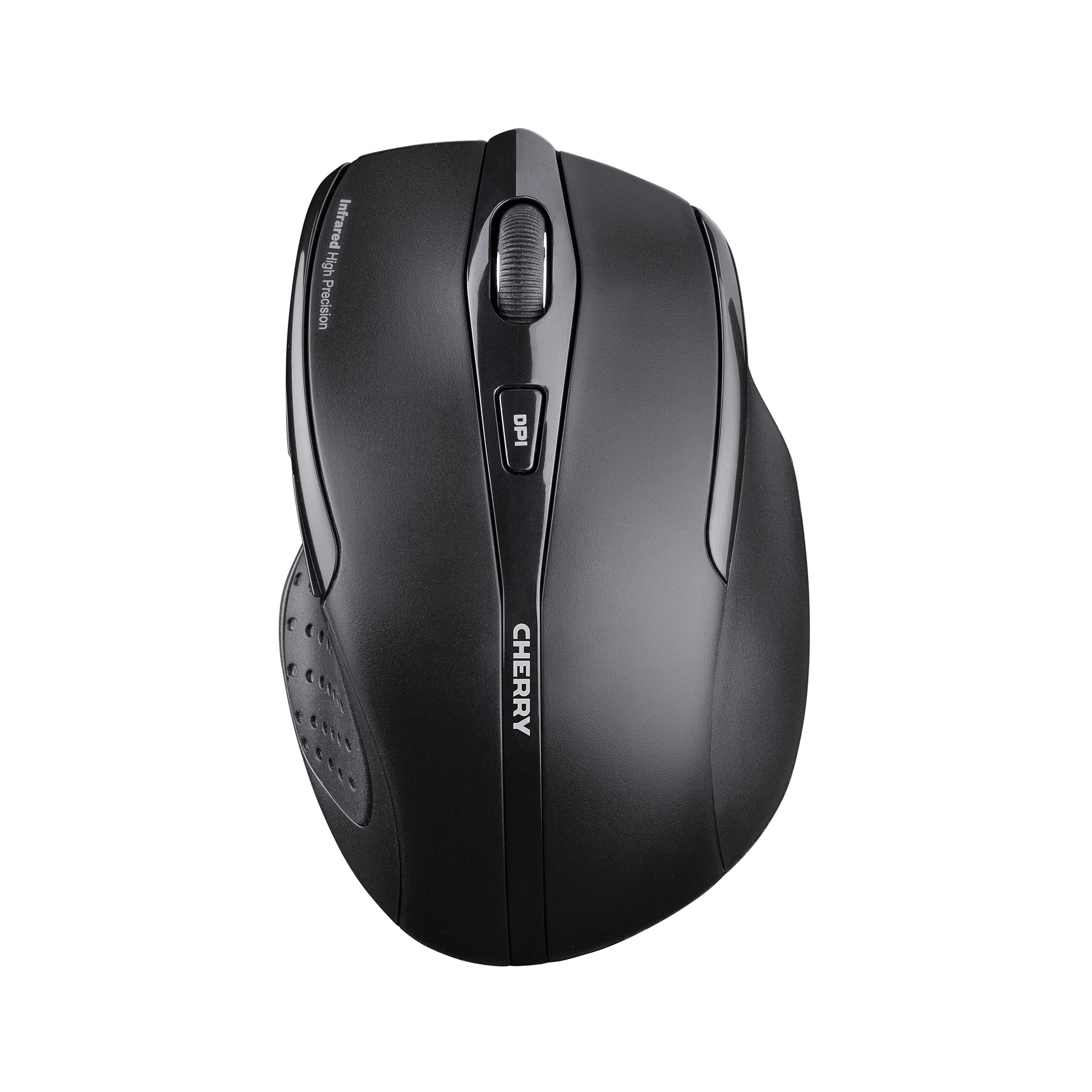 CHERRY DW 5100, Kabelloses Tastatur-Maus-Set, Pan-Nordisches Layout (QWERTY), 2,4 GHz Funk, Plug & Play, Ergonomische Maus, Batteriebetrieben, Schwarz - Image 3