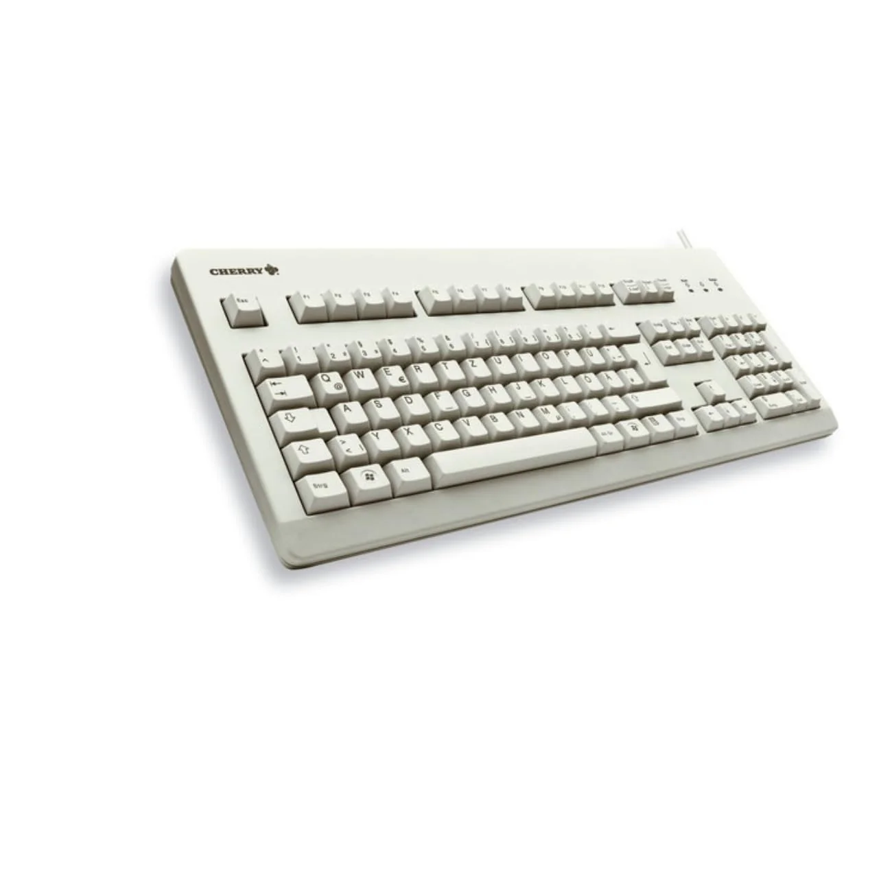 CHERRY G80-3000, Kabelgebundene Mechanische Tastatur, Deutsches Layout (QWERTZ), USB-Anschluss, Robust, Programmierbare Tasten, MX BLUE Switches, Hellgrau - Image 10