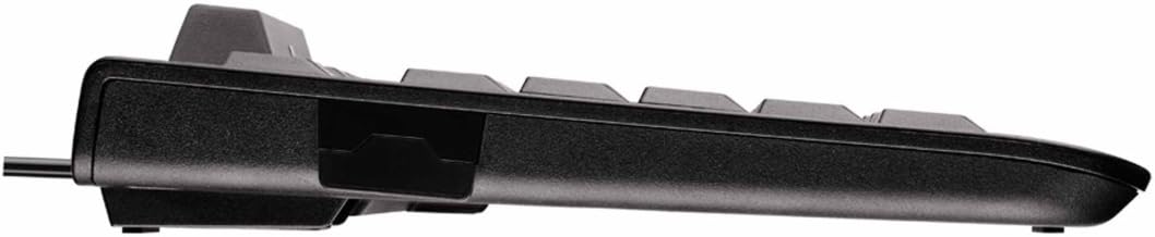 CHERRY KC 1000 SC, Belgisches Layout, AZERTY Tastatur, kabelgebundene Security-Tastatur mit integriertem Chipkarten-Terminal, Blauer Engel, Schwarz - Image 4
