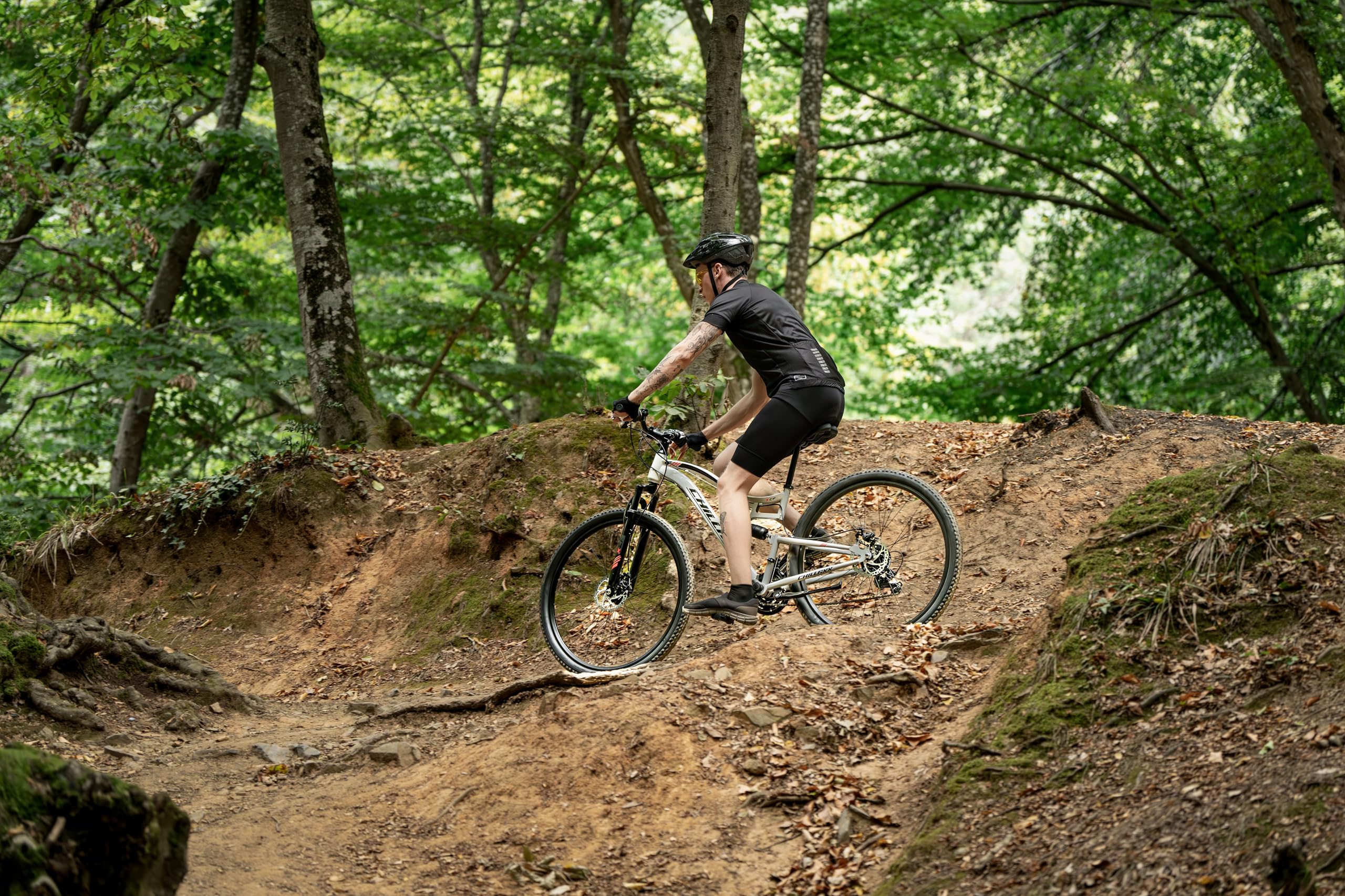 Chillaxx Bike Falcon Premium Mountainbike in 24 und 26 Zoll - Fahrrad für Jungen, Mädchen, Damen und Herren - Scheibenbremse- 21 Gang-Schaltung - Vollfederung (Schwarz-Disc-Bremse, 29 Zoll) - Image 6