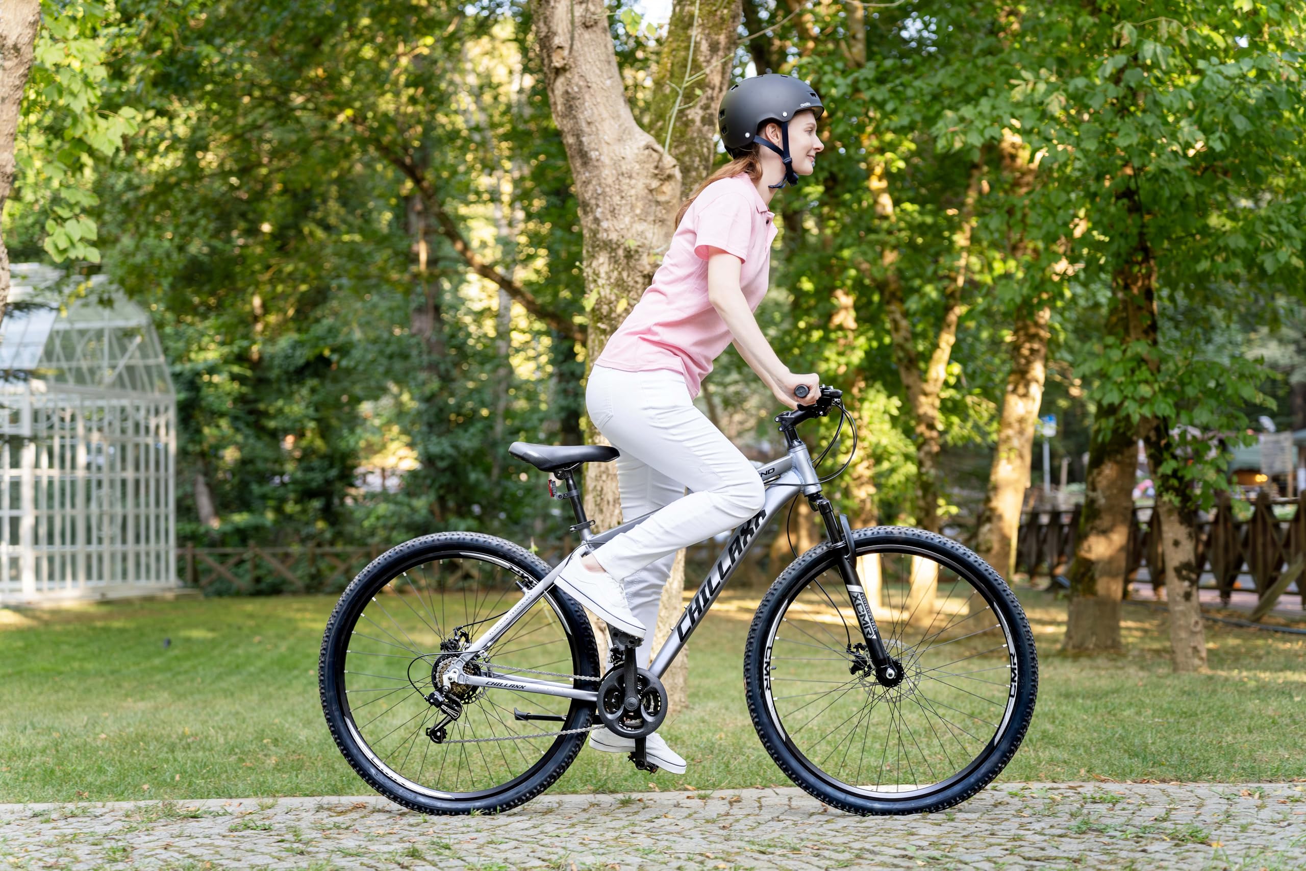 Chillaxx Bike Legend Aluminium 24, 26, 27,5 und 29 Zoll, Mountainbike MTB Fahrrad für Jungen Mädchen Herren und Damen 21 Gang Schaltung Herrenrad Damenrad (29 Zoll, Grau Disc-Bremse) - Image 5
