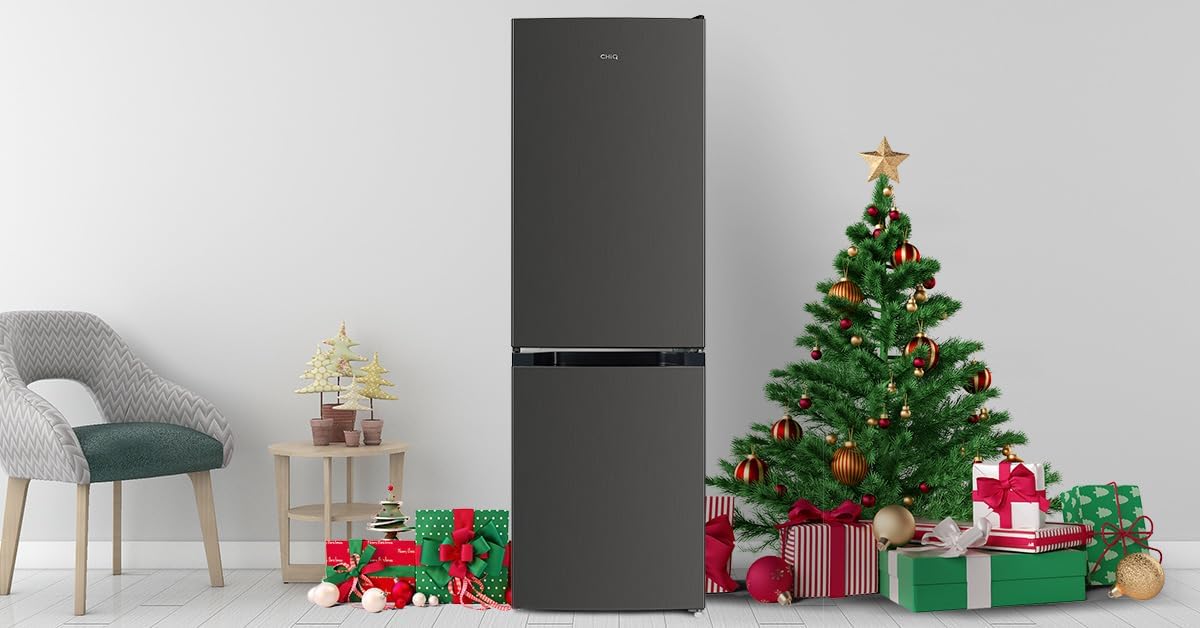 CHIQ Kühlschrank mit Gefrierfach 157L, Kühl-Gefrierkombination leise, Low-frost, 144 cm Hoch, 47 cm Breit, Kühlkapazität: 109L | Gefrierkapazität: 48L, for Eigentumswohnungen FBM157L42 - Image 2