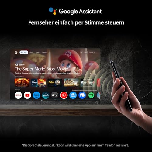CHIQ L40FT 40 Zoll, Full HD, (100 cm) Smart Fernseher, HDR10, Dolby Audio & DBX-tv, Triple Tuner DVB-C/T2/S2, Integrierter Chromecast, Metall Randlos Design - Image 7
