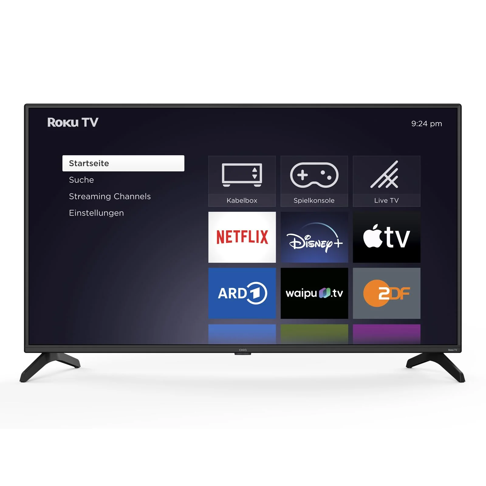 CHIQ L40G5N 40 Zoll Roku TV, FHD Smart TV, HDR10, Works with Alexa, DVB-T2/T/C/S/S2, Unterstützt Apple Air-Play, Google Assistant, Apple TV+, Prime Video, HDMI/USB, 2025 - Image 8