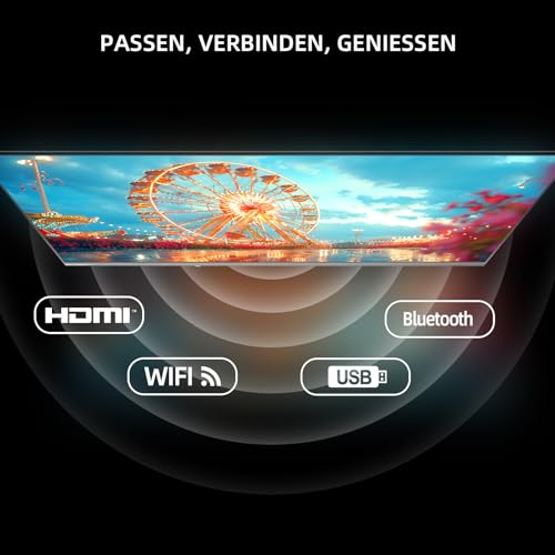 CHIQ L40QST 40 Zoll (101cm) FHD, QLED Pro Smart Google TV, Kompatibel mit HDR10, DBX-tv, Apple AirPlay, Prime Video, YouTube, Dolby Audio, mit Google Sprachsteuerung, Rahmenloses Design - Image 11