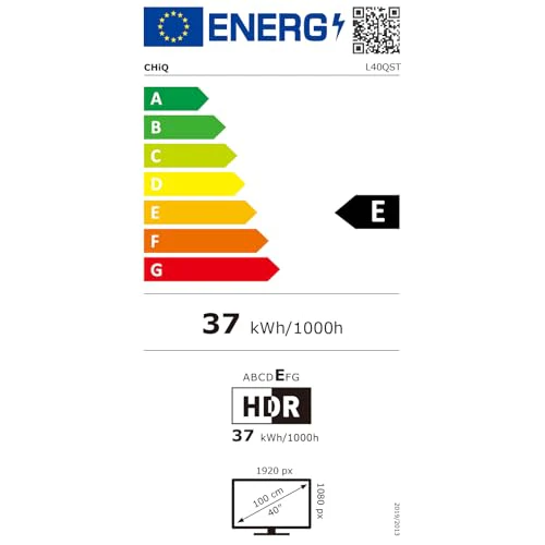 CHIQ L40QST 40 Zoll (101cm) FHD, QLED Pro Smart Google TV, Kompatibel mit HDR10, DBX-tv, Apple AirPlay, Prime Video, YouTube, Dolby Audio, mit Google Sprachsteuerung, Rahmenloses Design - Image 16