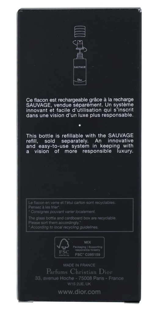 Christian Dior Sauvage Edt Spray - Image 2