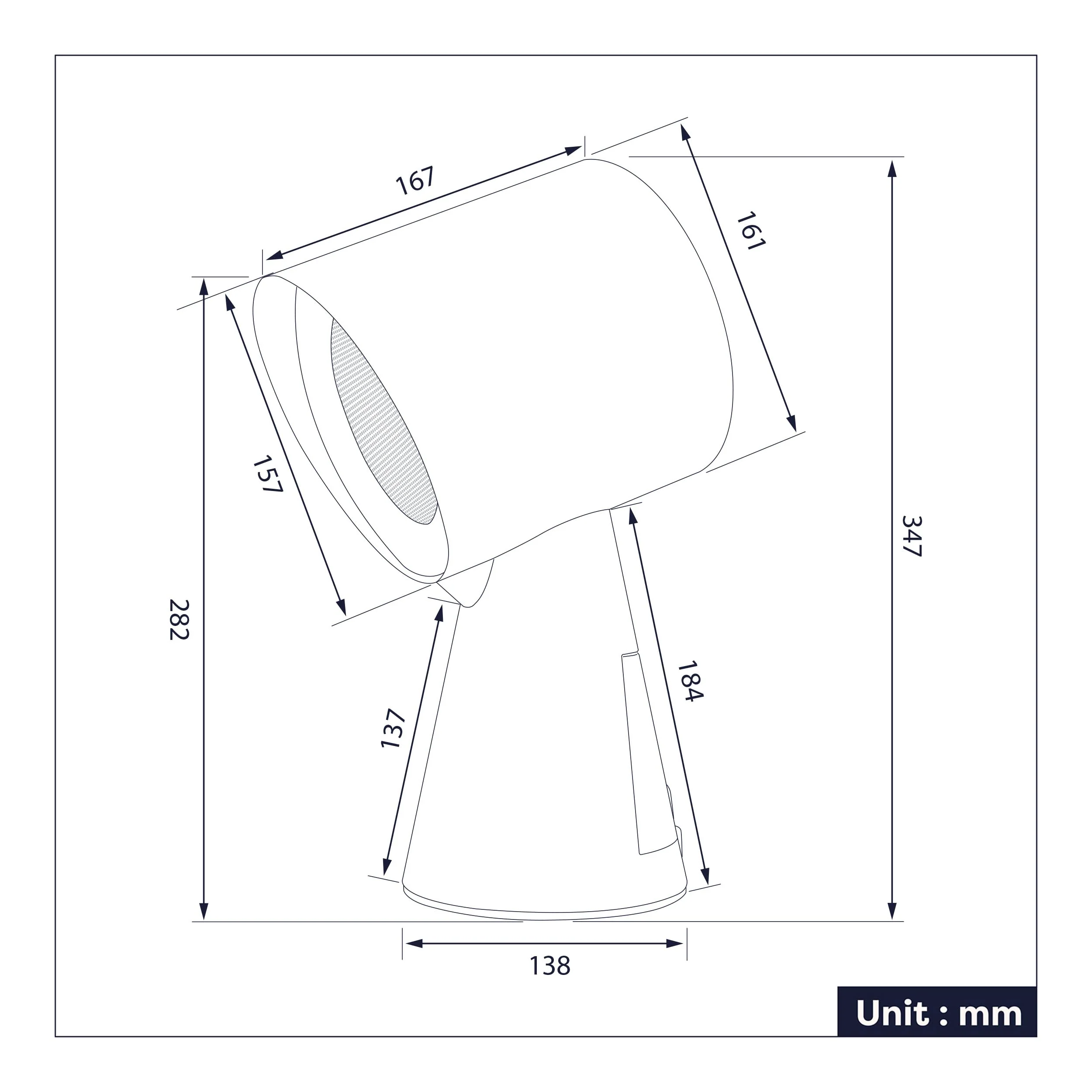 CIARRA CBPHB01 Mini-Dunstabzugshaube HOOD TO GO Leise Umluft mit 2 Stufen Tragbar Tischhaube Mobile Abzugshaube Schwarz für Steak Grillen BBQ Camping Wohnmobil Küche Reise - Image 5