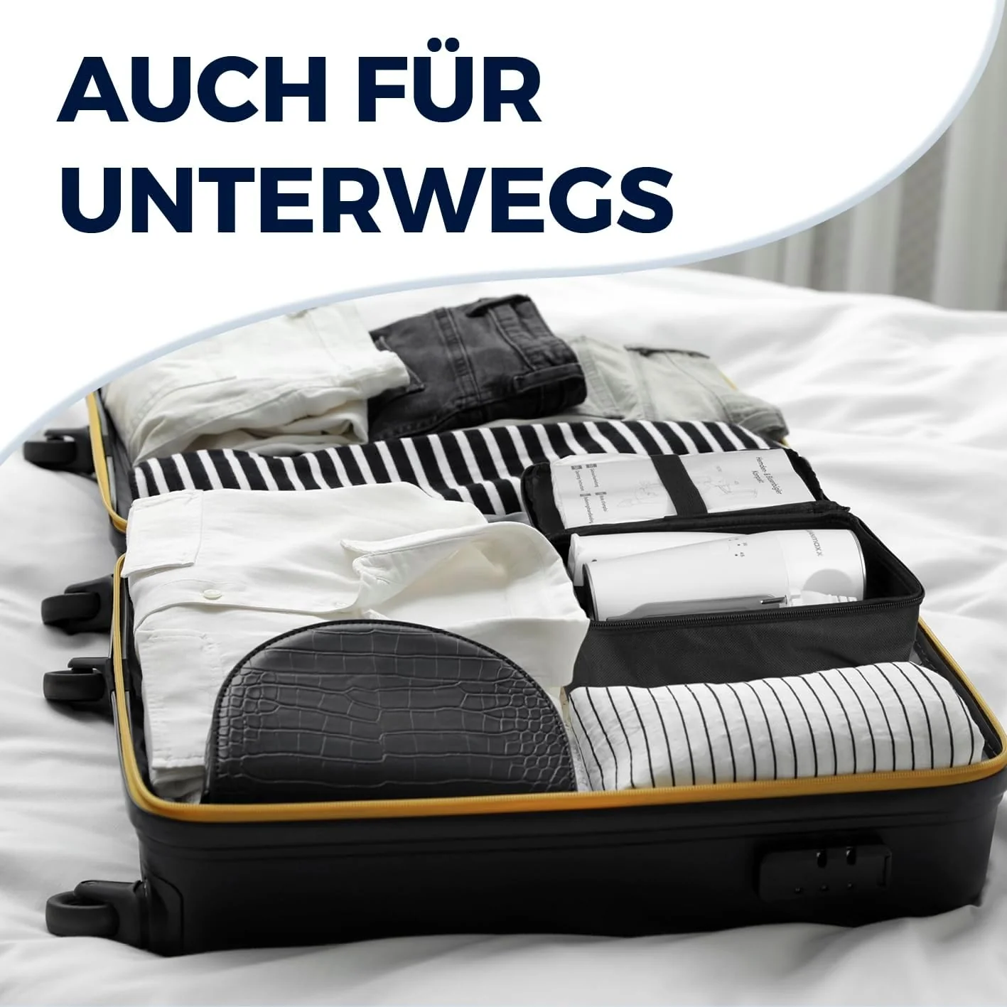 CLEANmaxx automatischer Hemdenbügler PRO KOMPAKT | handlich & platzsparend, ersetzt Bügeleisen & Dampfglätter | Bügelgerät mit Bügelpuppe zum Anhängen an die Tür | für Hemden & Co, weiß - Image 20