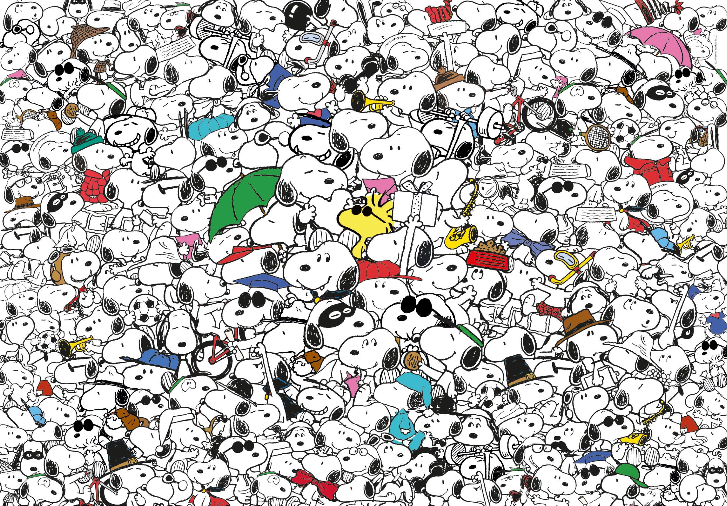 Clementoni - 39804 - Impossible Puzzle Peanuts - Puzzle 1000 Teile Für Erwachsene Und Kinder 14 Jahren, Geschicklichkeitsspiel Für Die Ganze Familie - Image 9