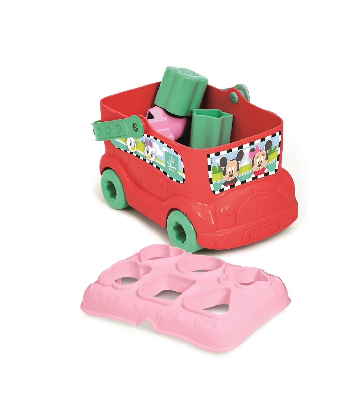Clementoni Disney Baby Sortierbus mit Baby Minnie - Steckspiel zur Förderung der Motorik & Koordination für Kinder ab 10 Monaten, 14933 - Image 3