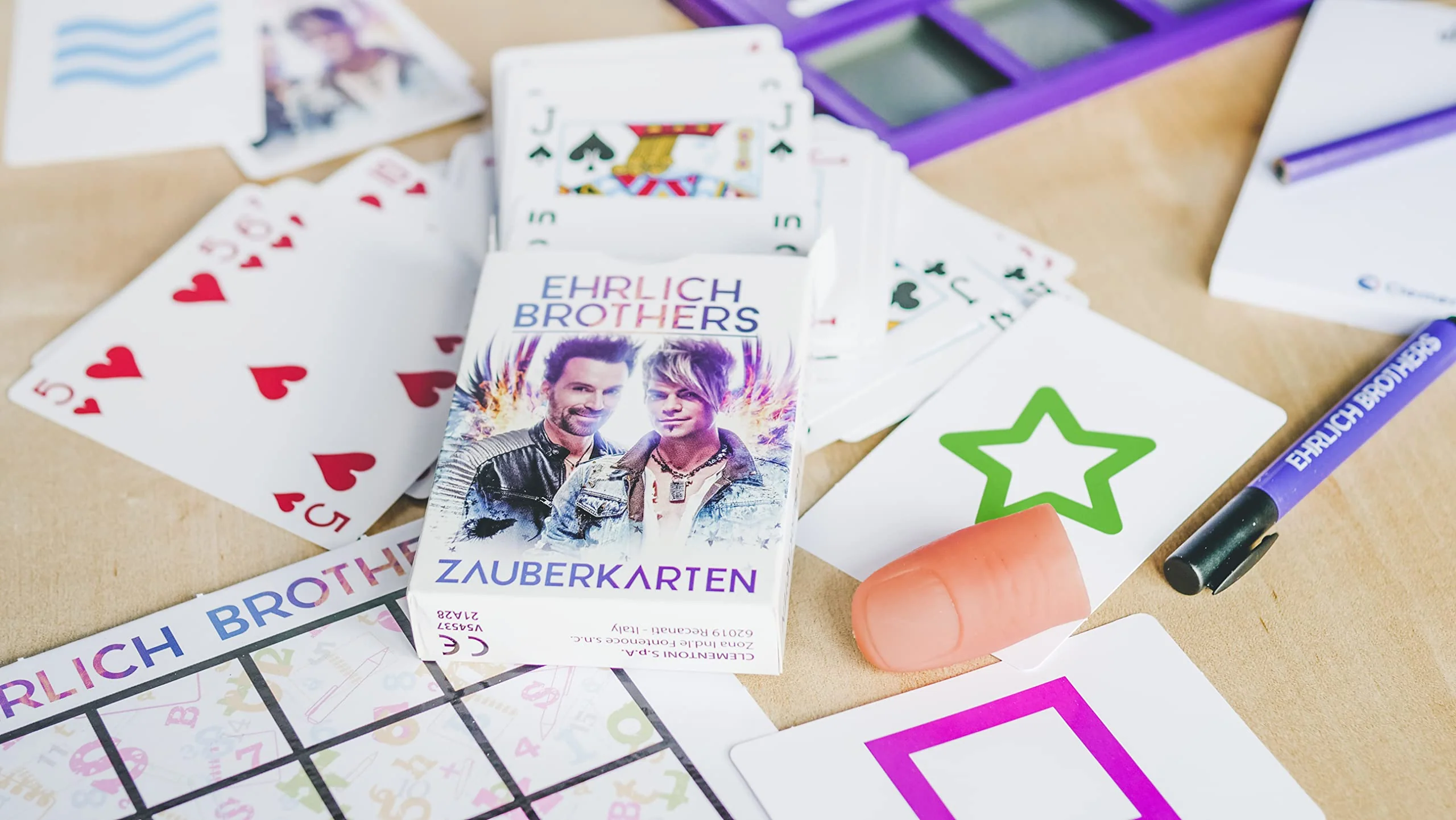 Clementoni Ehrlich Brothers Mental Magic - Zauberkasten für Kinder ab 7 Jahren - Magische Anleitung für verblüffende Zaubertricks inkl. 3D Erklärvideos 59182 - Image 6