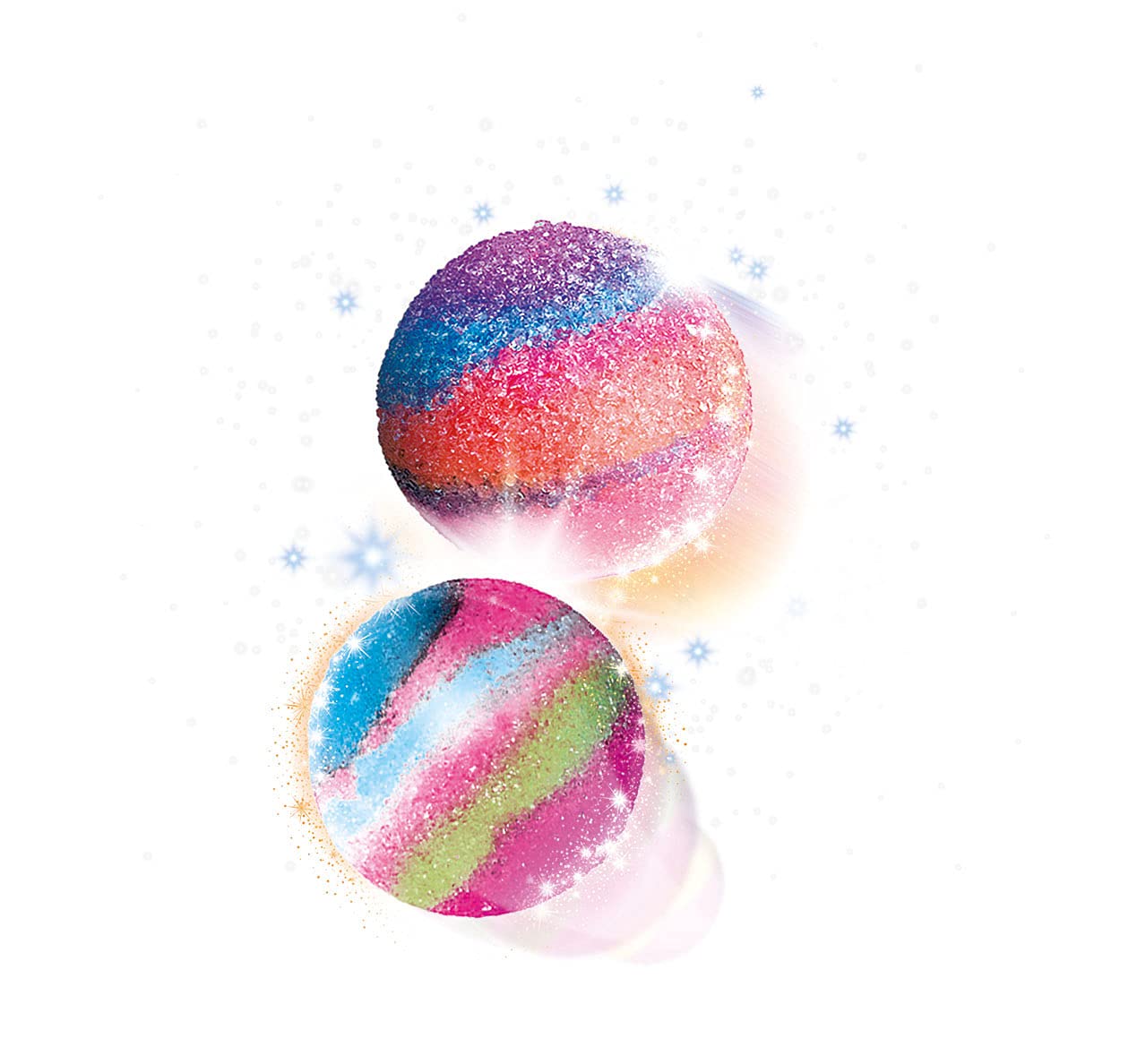 Clementoni Galileo Fun – Glitter Flummis, bunte & glitzernde Gummibälle zum Selbermachen, Experimentierkasten für zu Hause, Spielzeug für Kinder ab 8 Jahren 59032 - Image 2