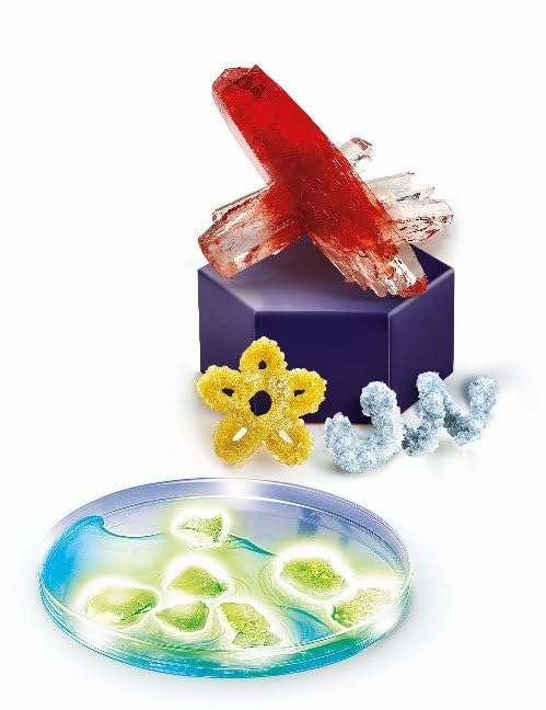 Clementoni Galileo Lab – Kristalle selbst züchten Mega, Experimentierkasten für Kinder ab 8 Jahren, farbenfrohe Experimente fürs Kinderzimmer, Clementoni 59130 - Image 3
