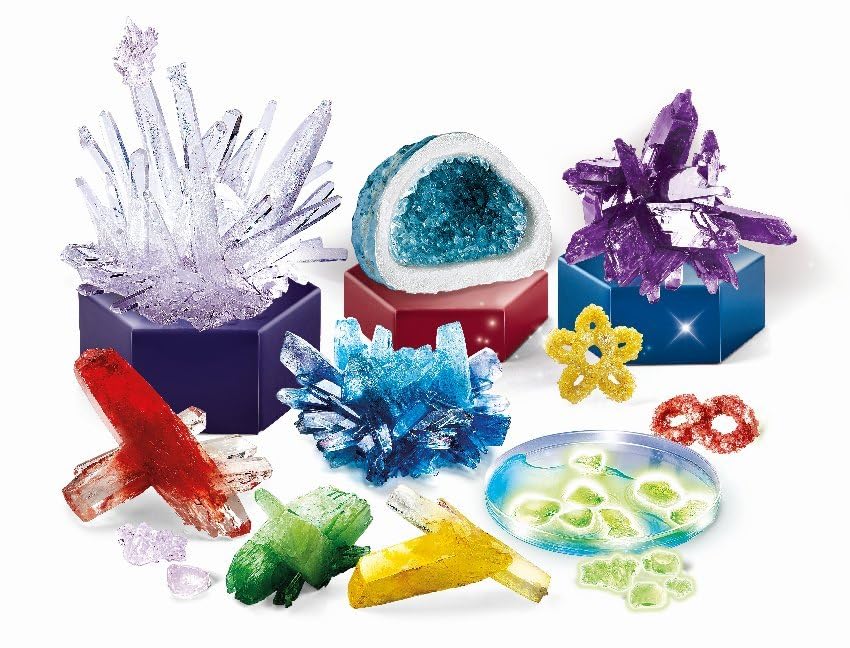 Clementoni Galileo Lab – Kristalle selbst züchten Mega, Experimentierkasten für Kinder ab 8 Jahren, farbenfrohe Experimente fürs Kinderzimmer, Clementoni 59130 - Image 7
