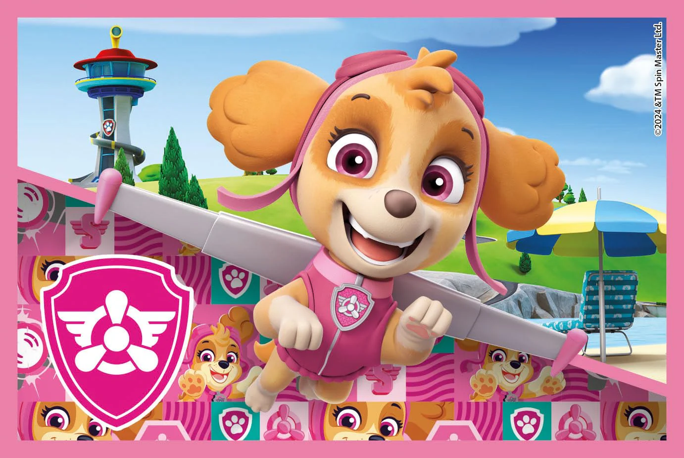 Clementoni Paw Patrol 6 Würfel Puzzle Kinder - Geschicklichkeitsspiel für Kinder ab 3 Jahren - Sensorik- & Motorikspielzeug 40658 - Image 4